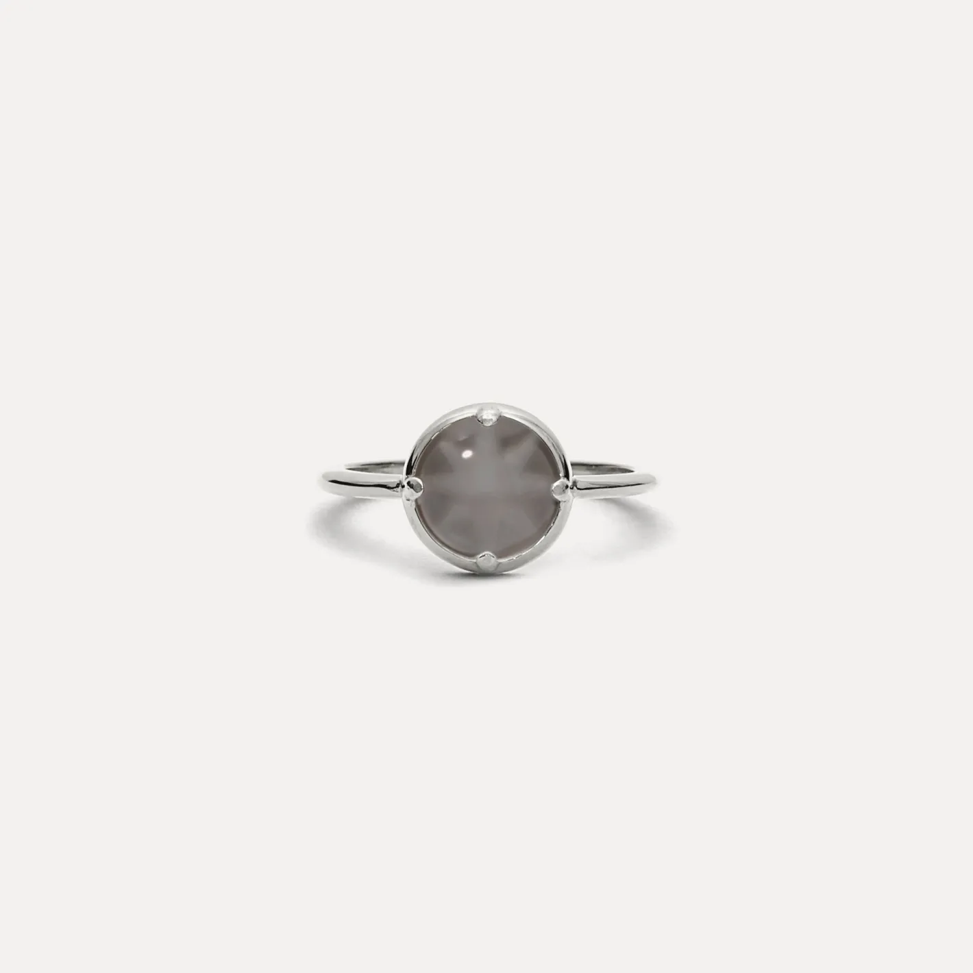 Best STILNEST Grauer Mondstein Instants of Balance Ring