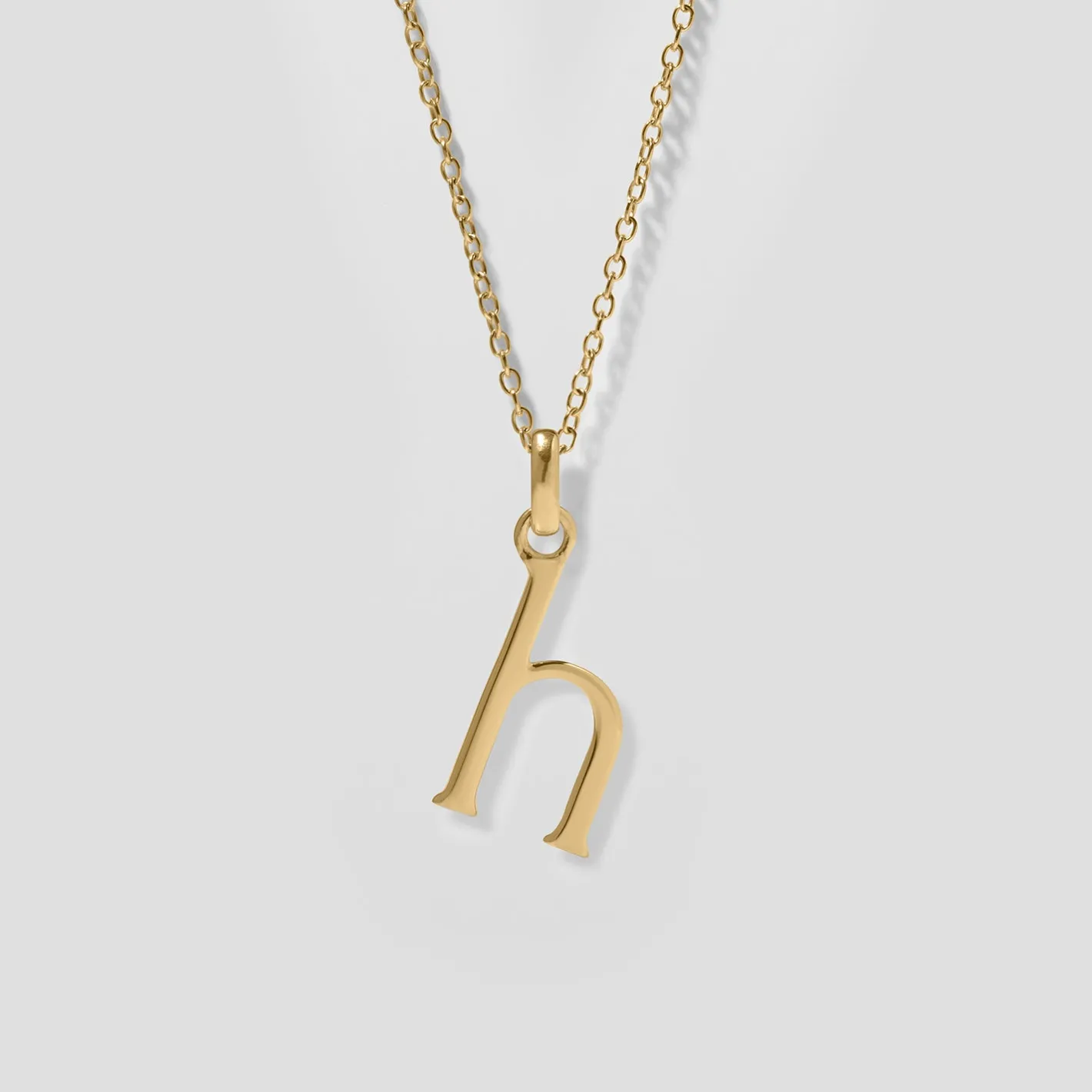 Store STILNEST Initial mit Ankerkette | 585 Gold