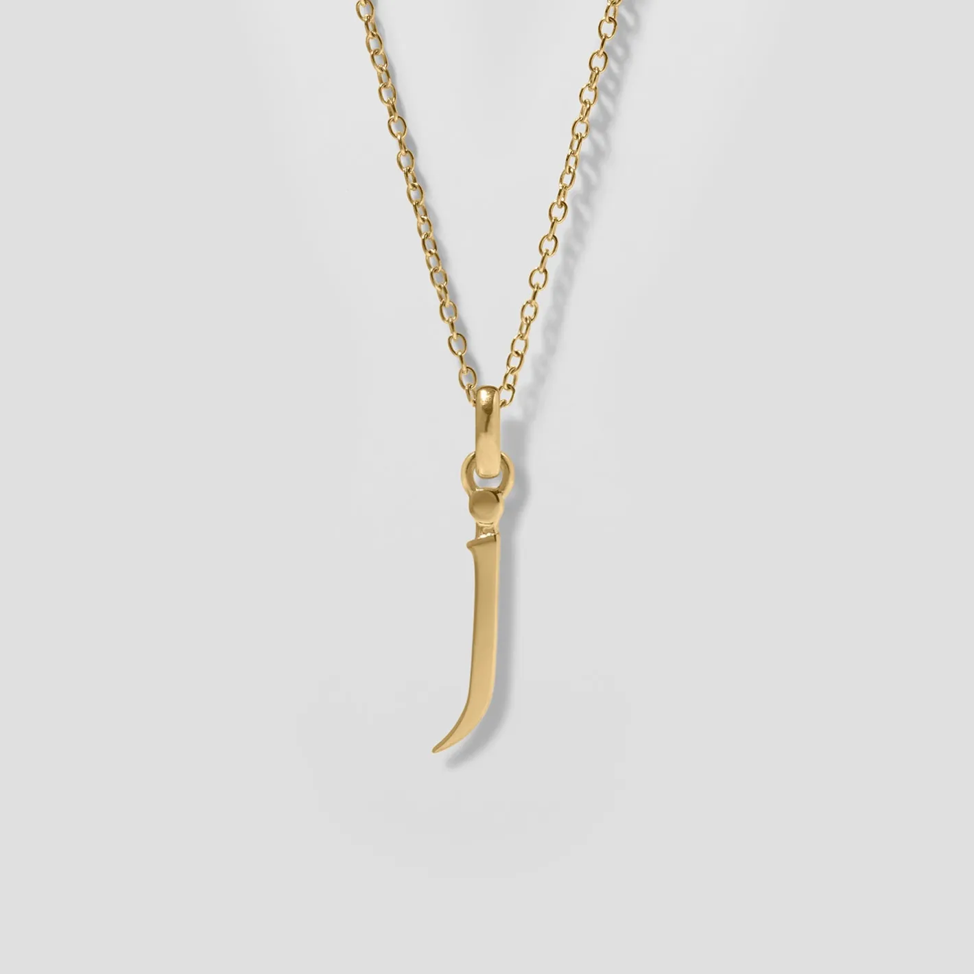 Store STILNEST Initial mit Ankerkette | 585 Gold
