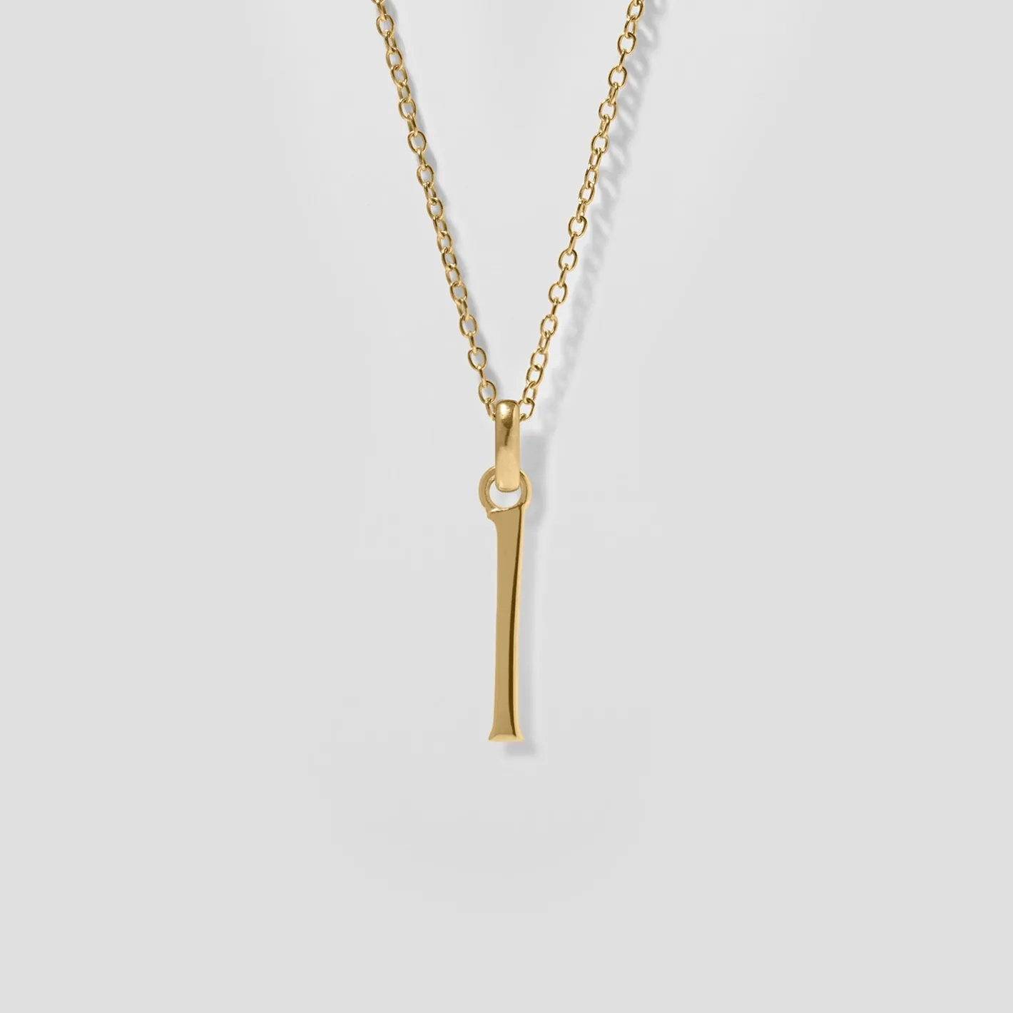 Store STILNEST Initial mit Ankerkette | 585 Gold