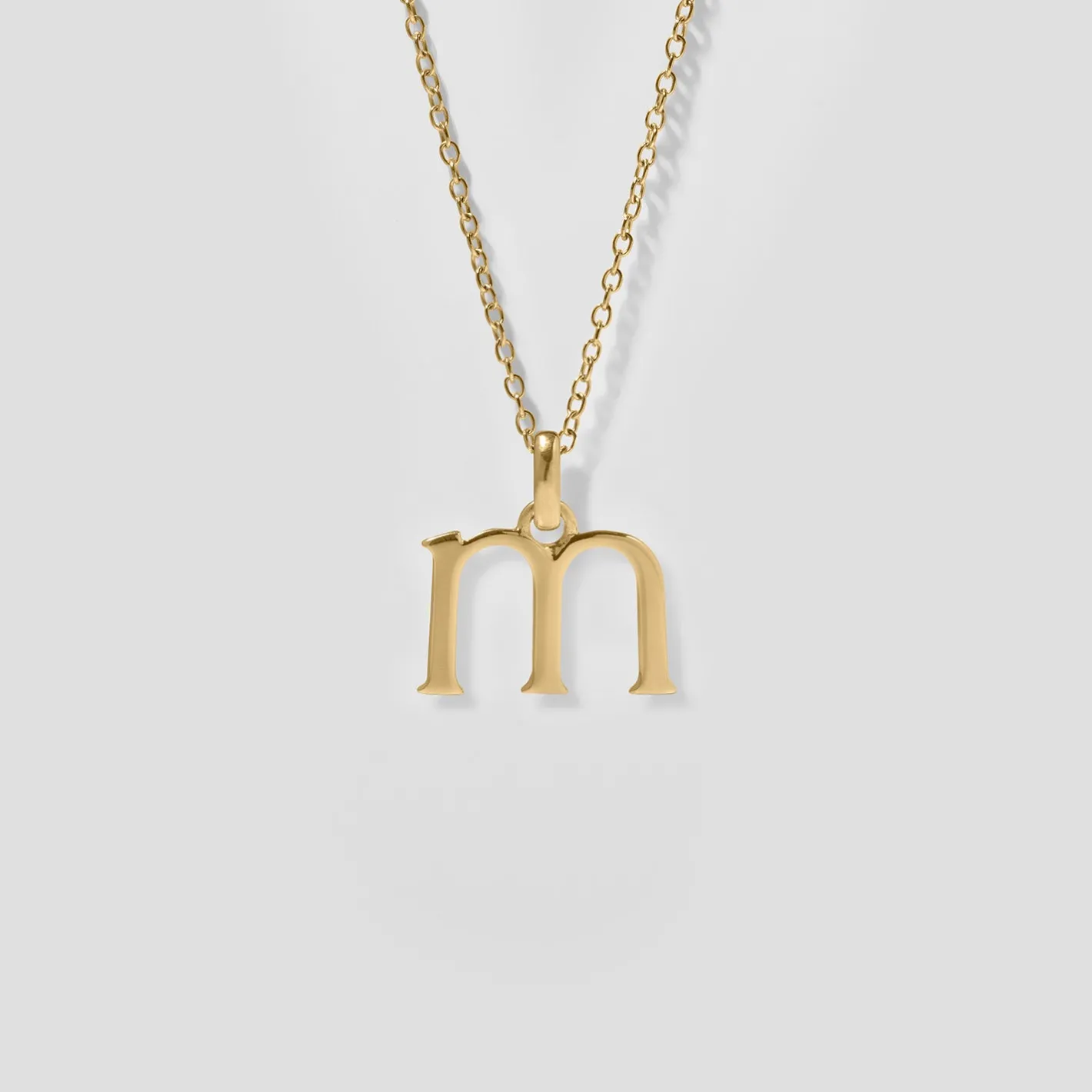 Store STILNEST Initial mit Ankerkette | 585 Gold