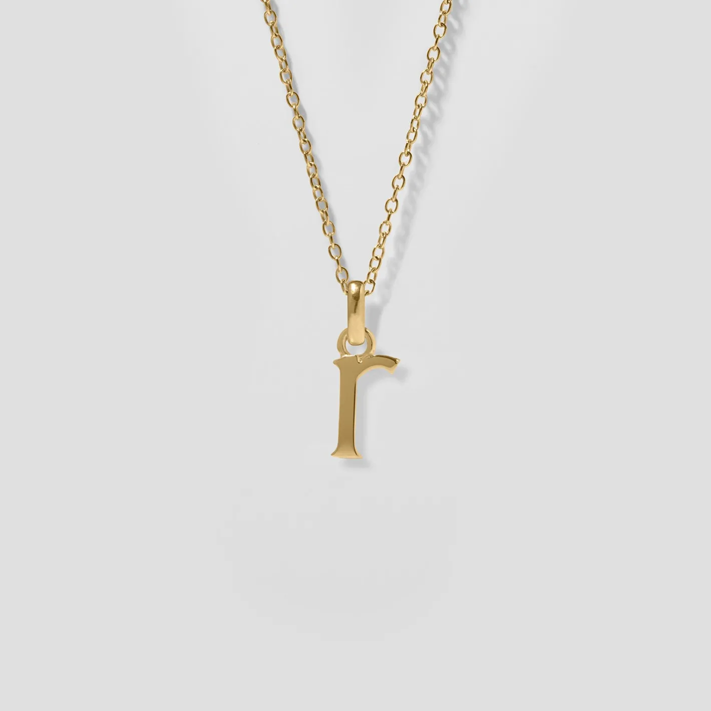 Store STILNEST Initial mit Ankerkette | 585 Gold