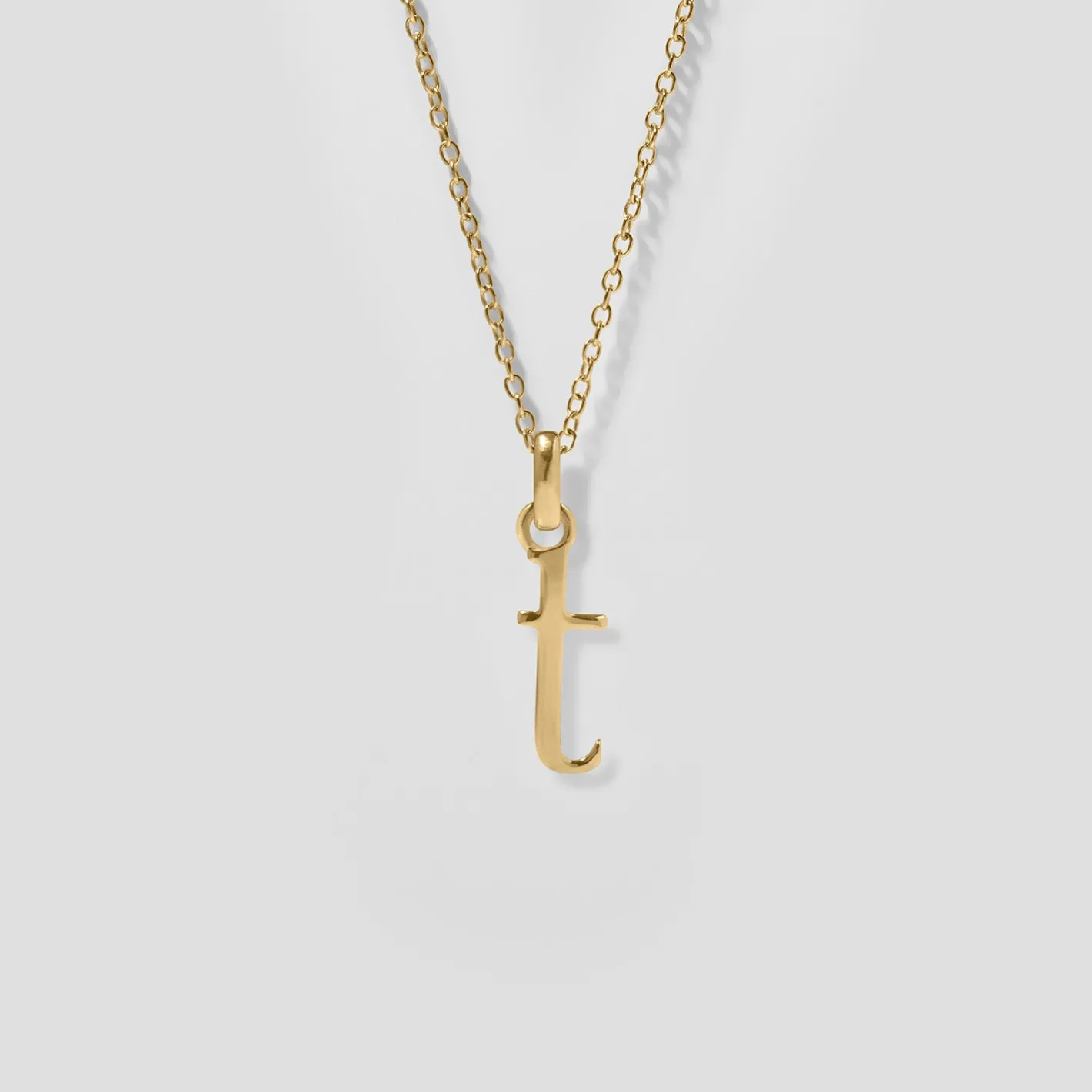 Store STILNEST Initial mit Ankerkette | 585 Gold