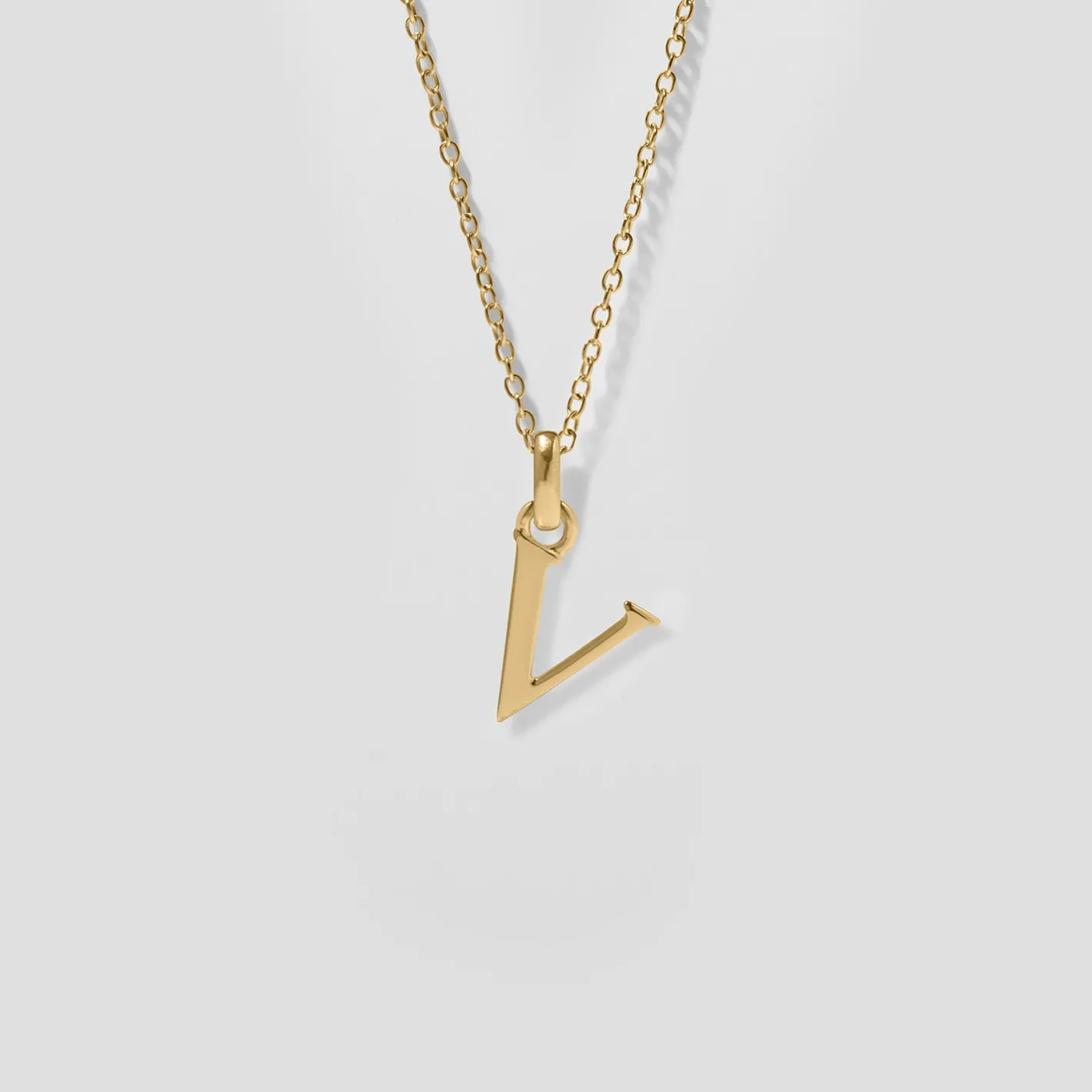 Store STILNEST Initial mit Ankerkette | 585 Gold
