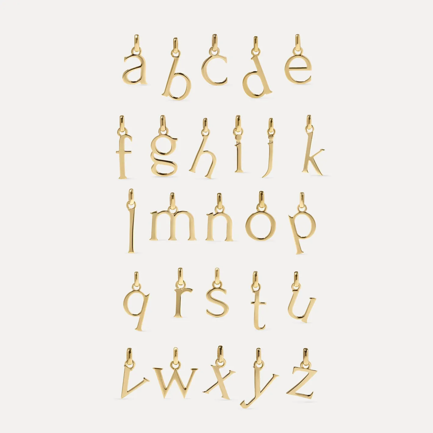 Store STILNEST Initial mit Ankerkette | 585 Gold