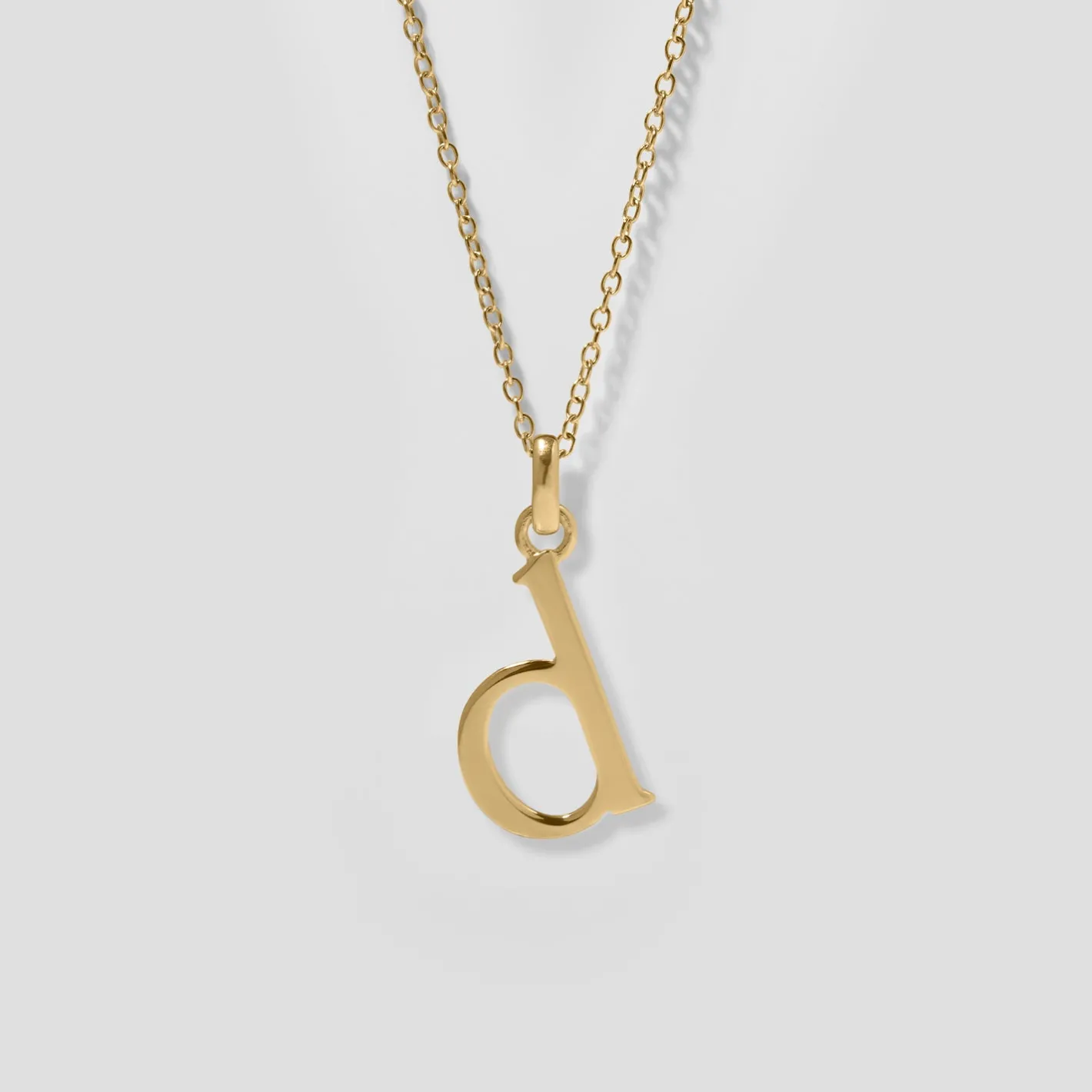 Store STILNEST Initial mit Ankerkette | 585 Gold