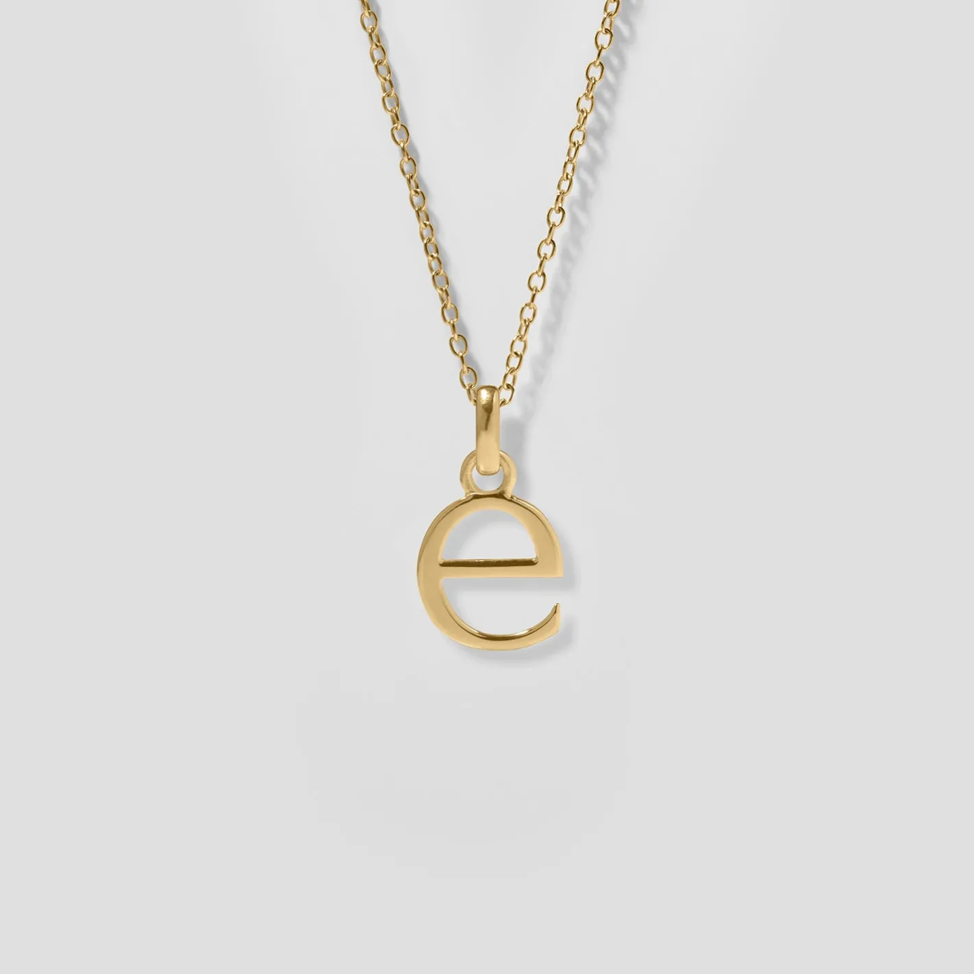 Store STILNEST Initial mit Ankerkette | 585 Gold