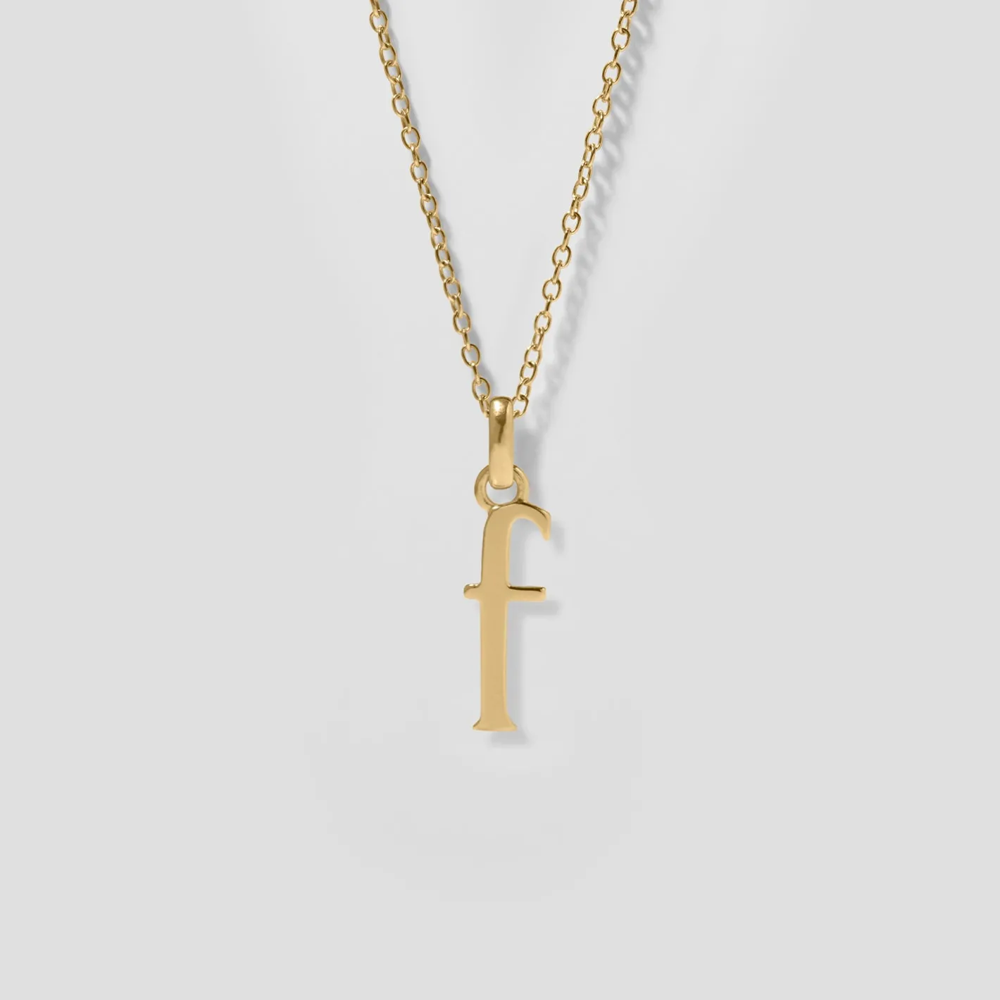 Store STILNEST Initial mit Ankerkette | 585 Gold