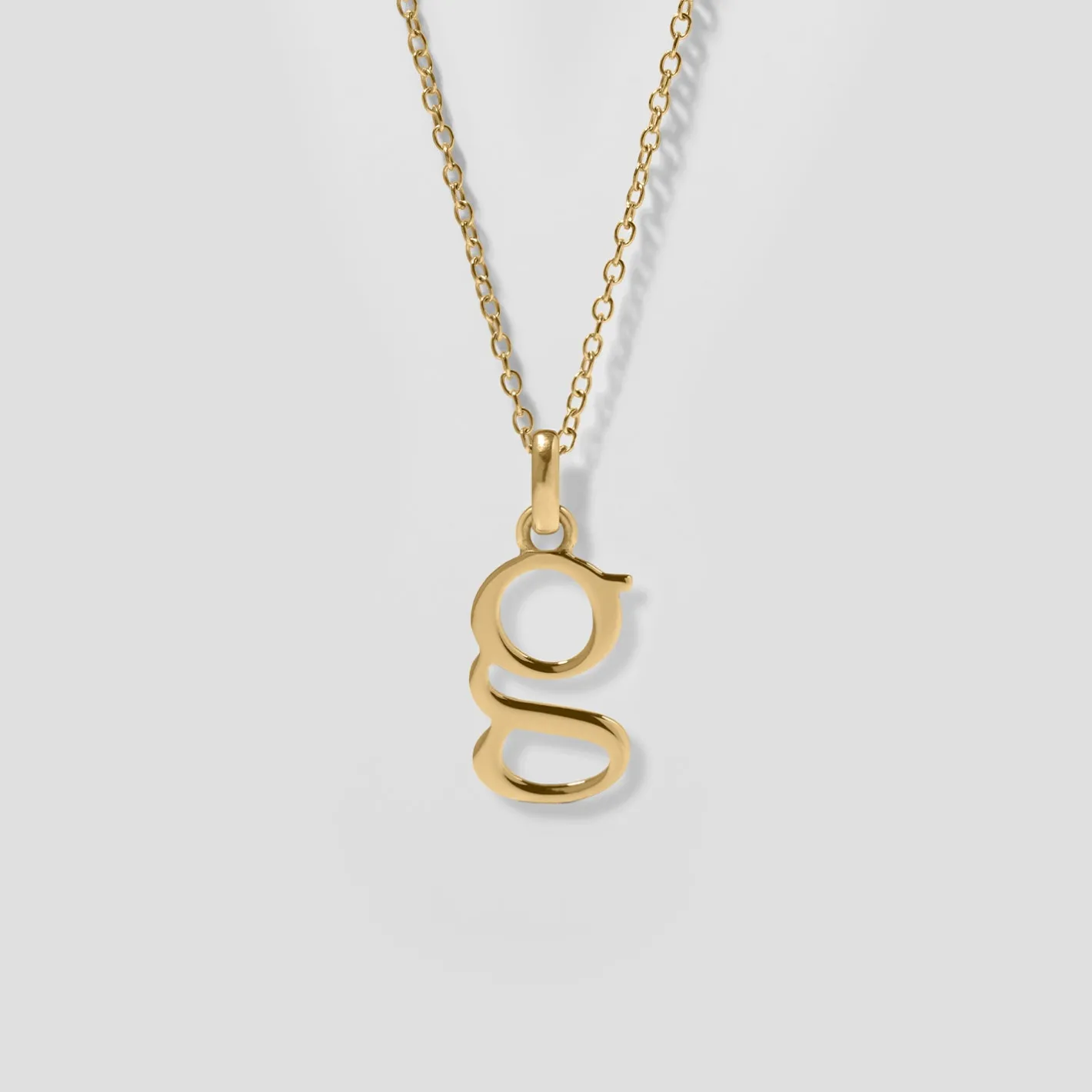 Store STILNEST Initial mit Ankerkette | 585 Gold