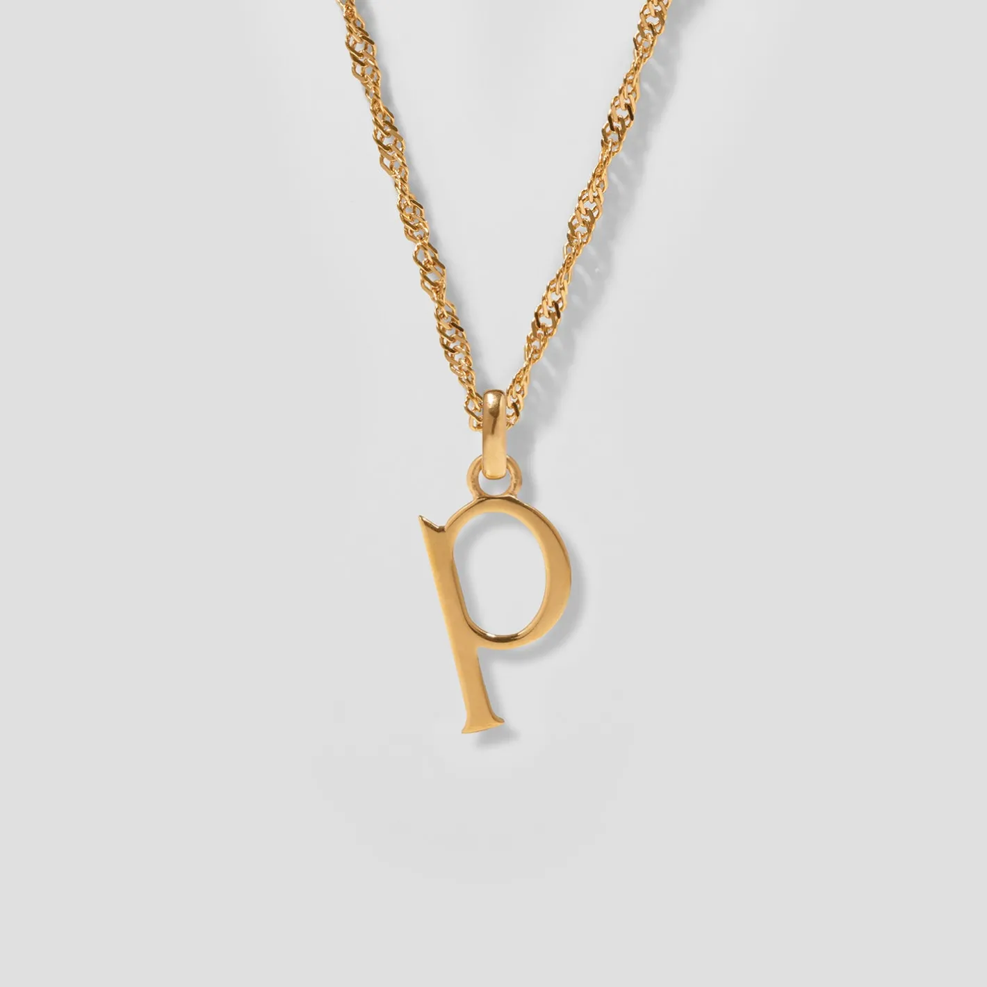 Store STILNEST Initial mit Singapore Kette