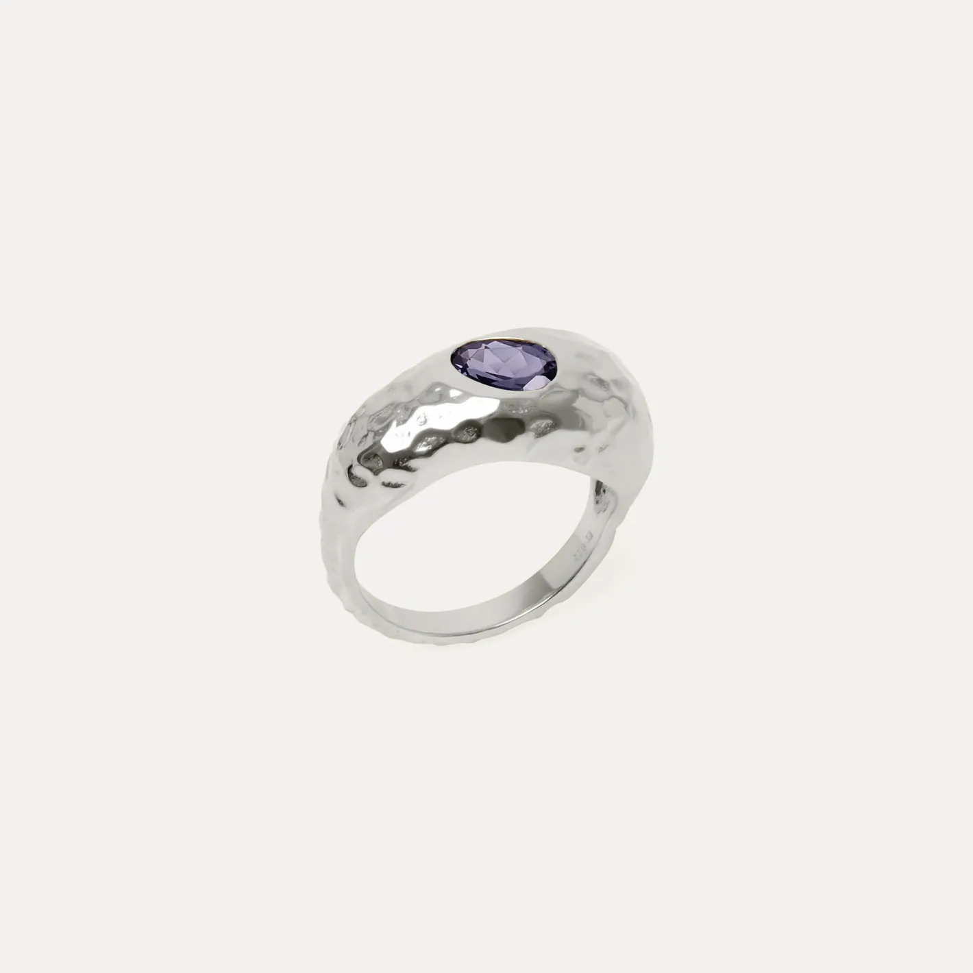 Online STILNEST Iolith Violet Fizz Cocktail Ring