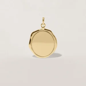 Discount STILNEST Large Seal Anhänger | 585 Gold