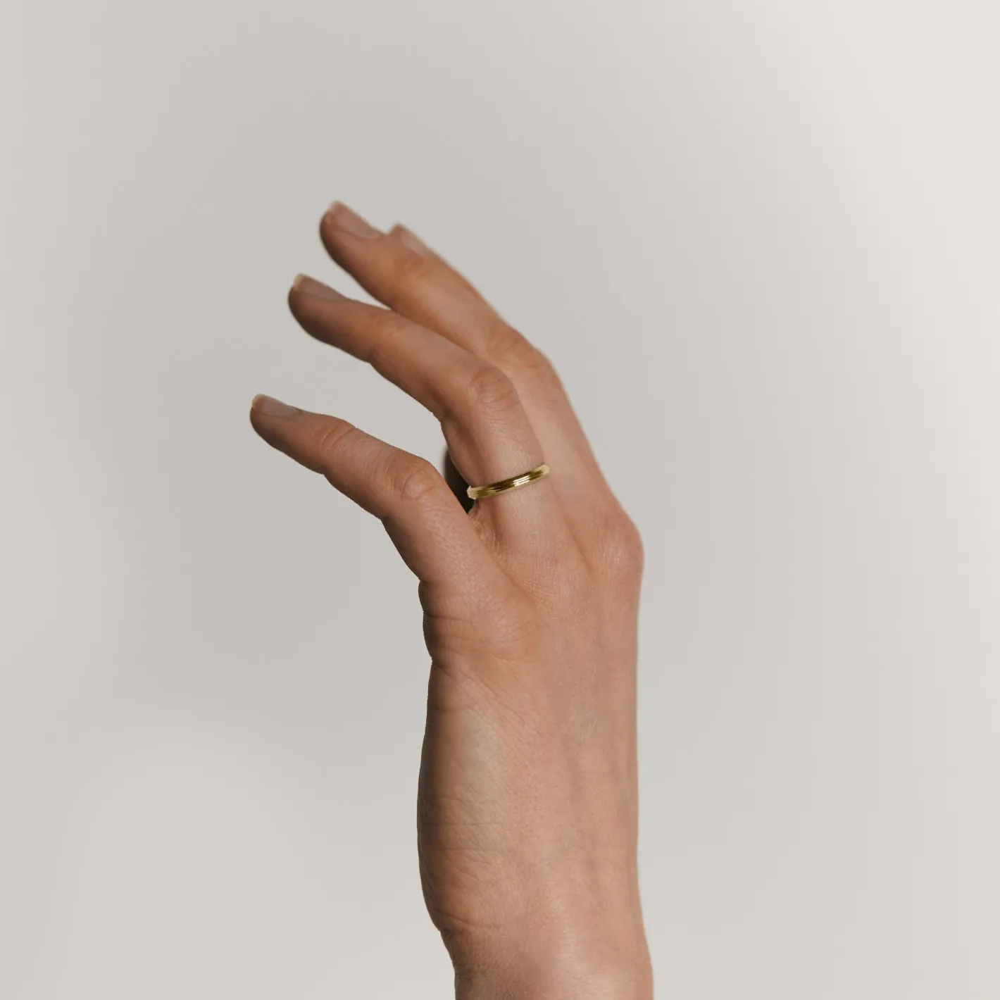 Discount STILNEST Lines Fair Band | 585 Gold