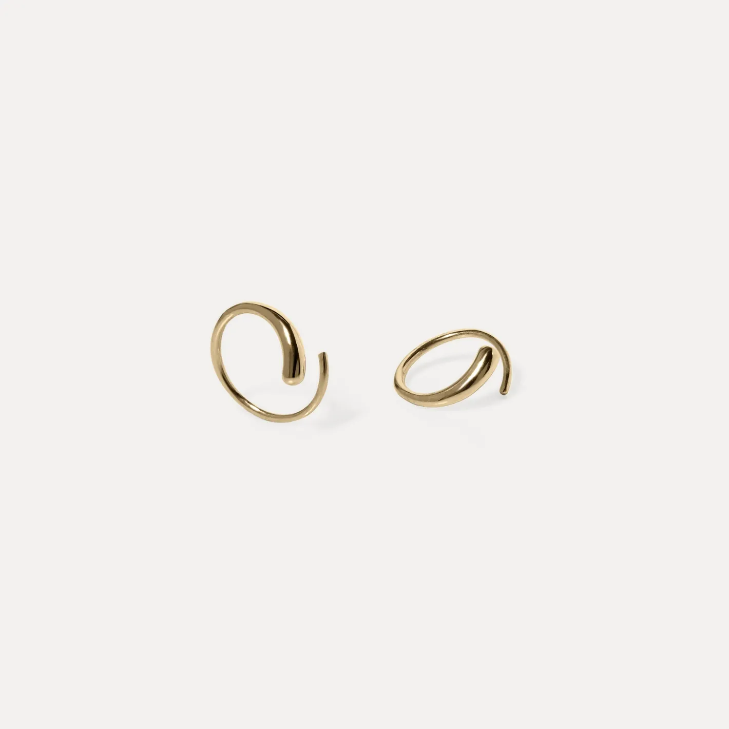 Best Sale STILNEST Loop Huggies | 585 Gold