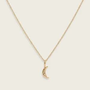 Best STILNEST Lunar Eclipse mit Ankerkette | 585 Gold