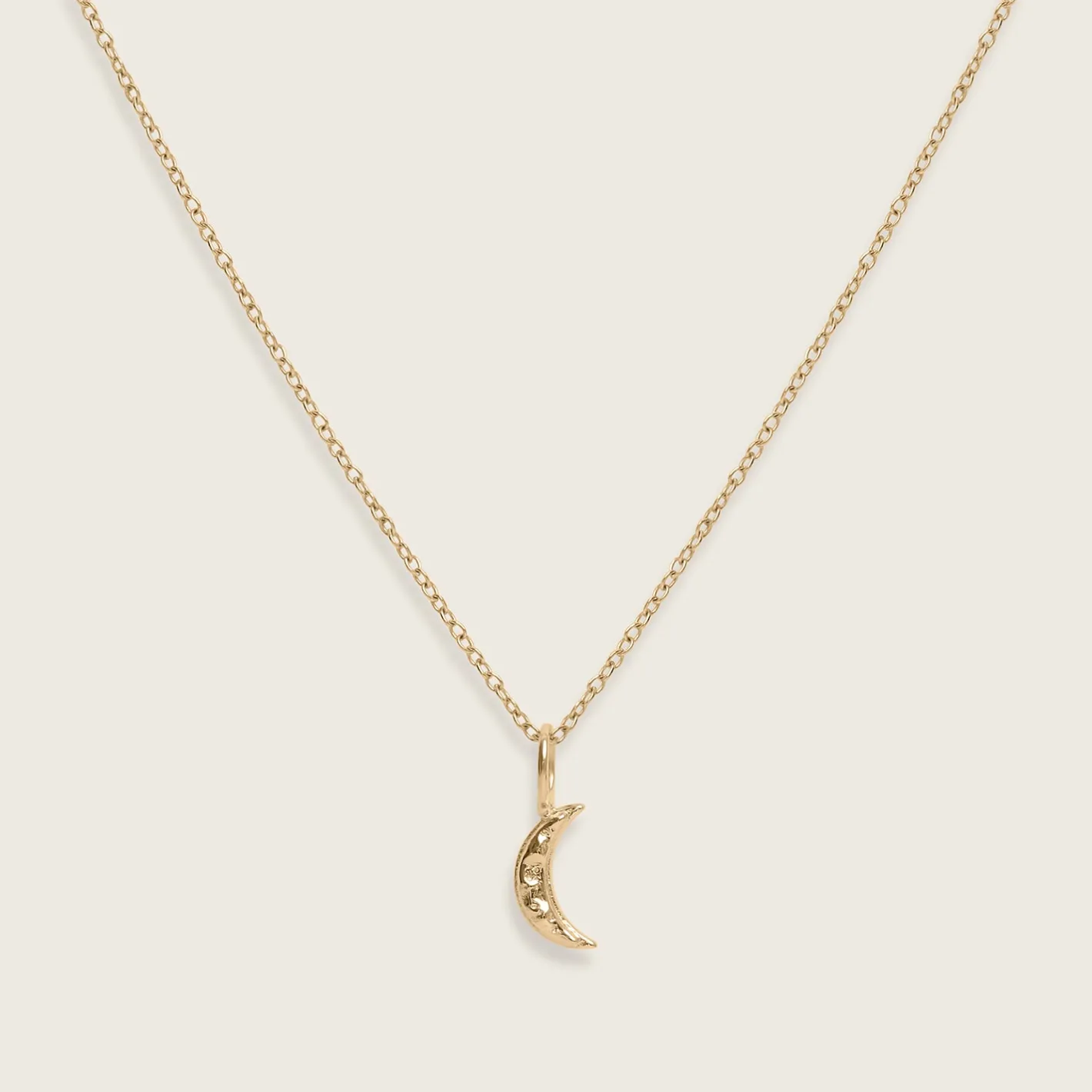 Best STILNEST Lunar Eclipse mit Ankerkette | 585 Gold