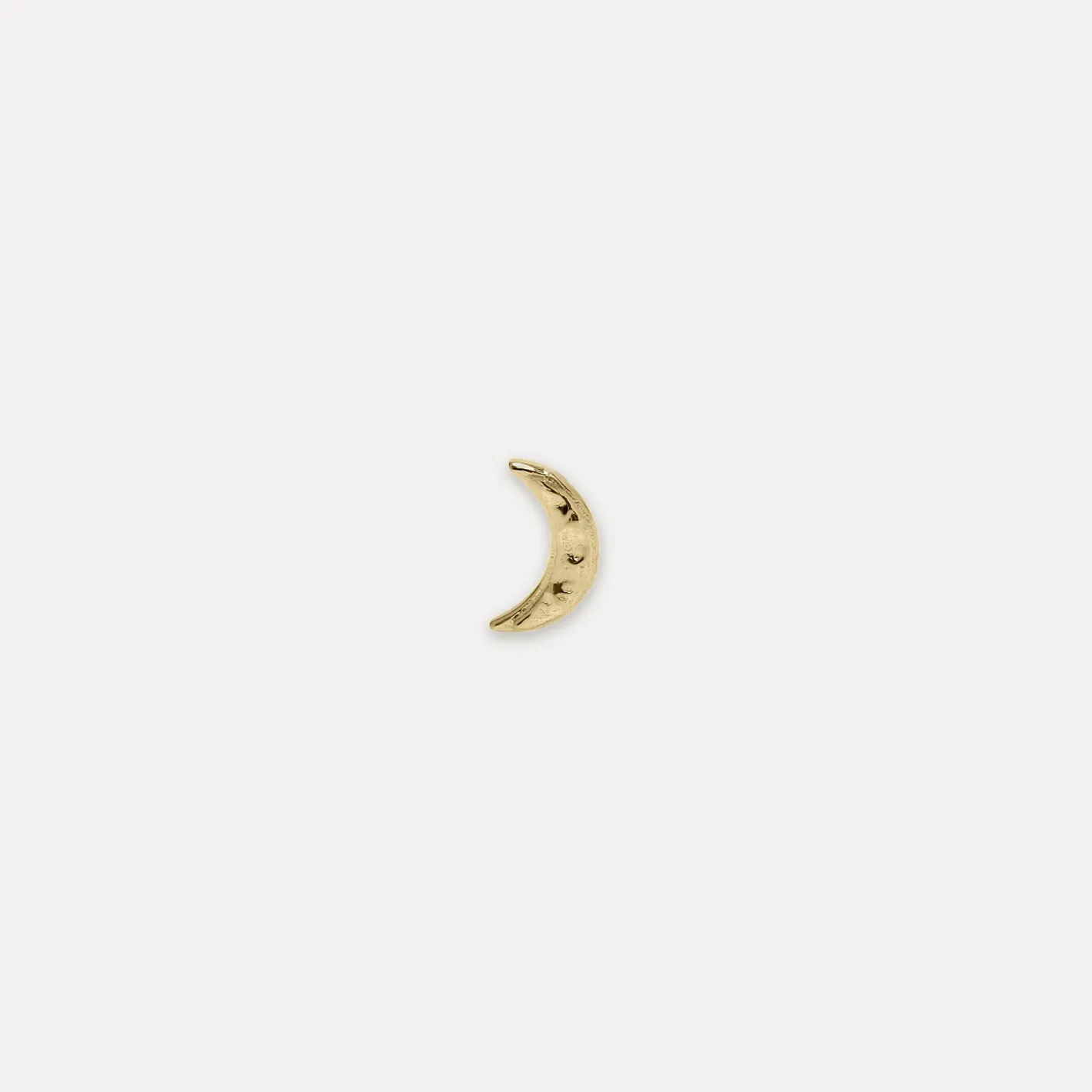 Fashion STILNEST Lunar Eclipse Ohrstecker Ohrringe - Single | 585 Gold