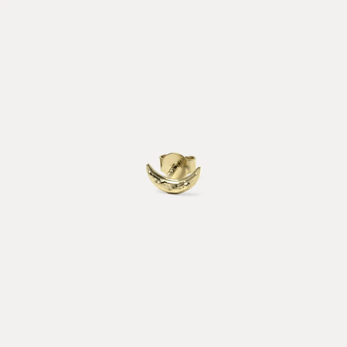 Fashion STILNEST Lunar Eclipse Ohrstecker Ohrringe - Single | 585 Gold