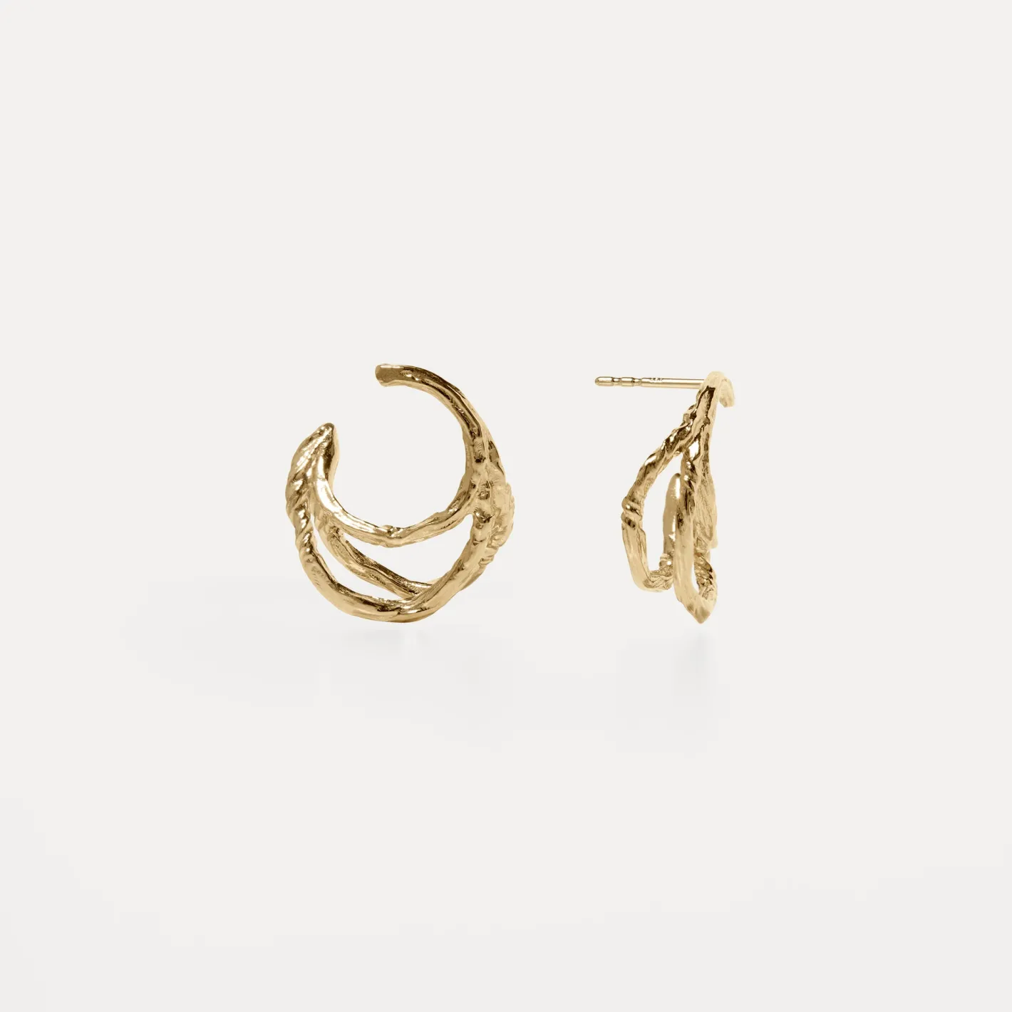Online STILNEST Mater Embrace Creolen Ohrringe | 585 Gold
