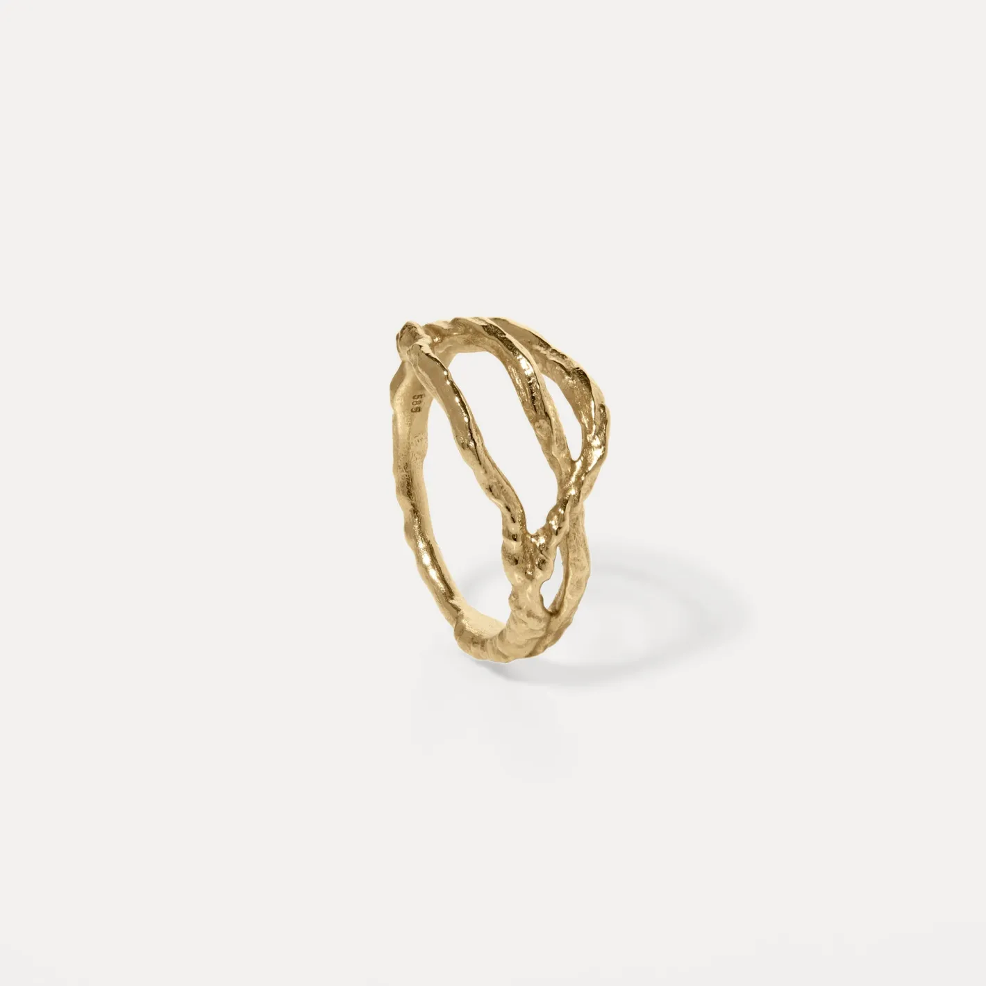 New STILNEST Mater Embrace Ring | 585 Gold