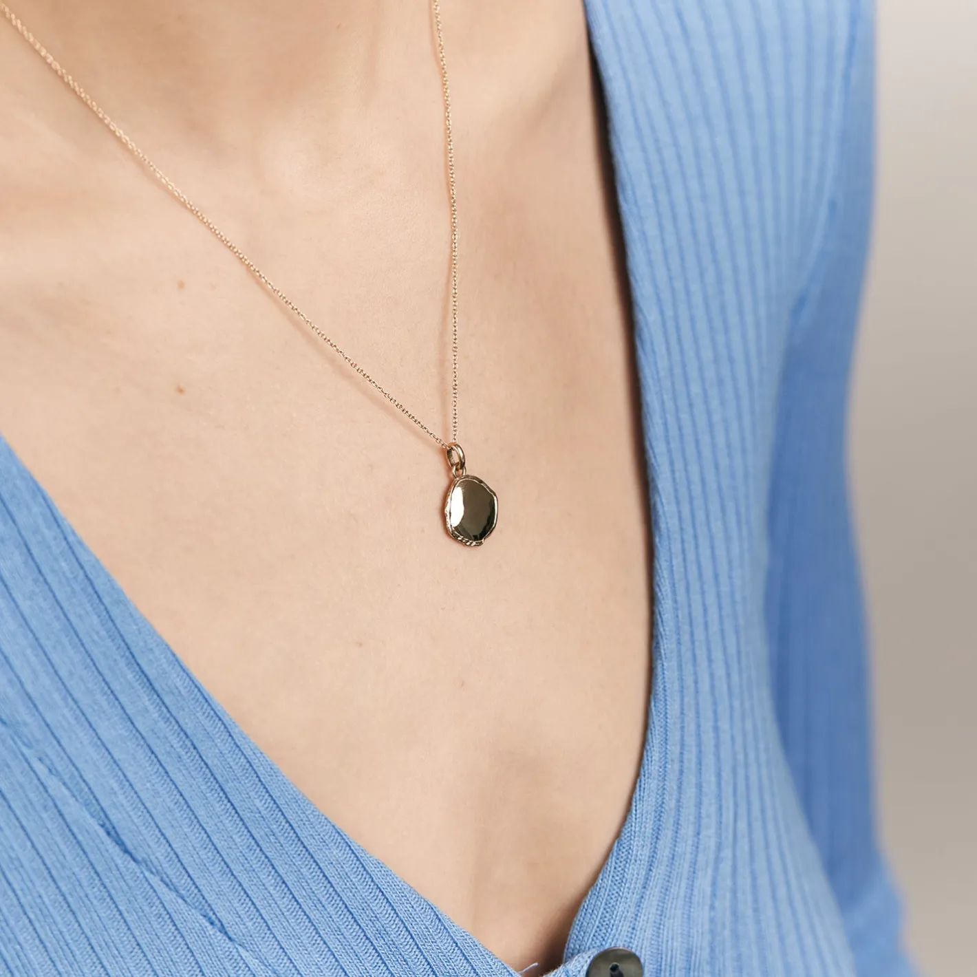 Sale STILNEST Mater Medallion Kette | 585 Gold