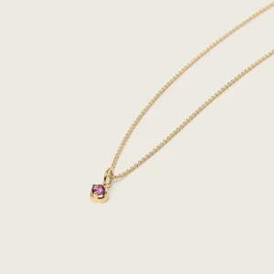 Cheap STILNEST Mini Birthstone Kette | 585 Gold