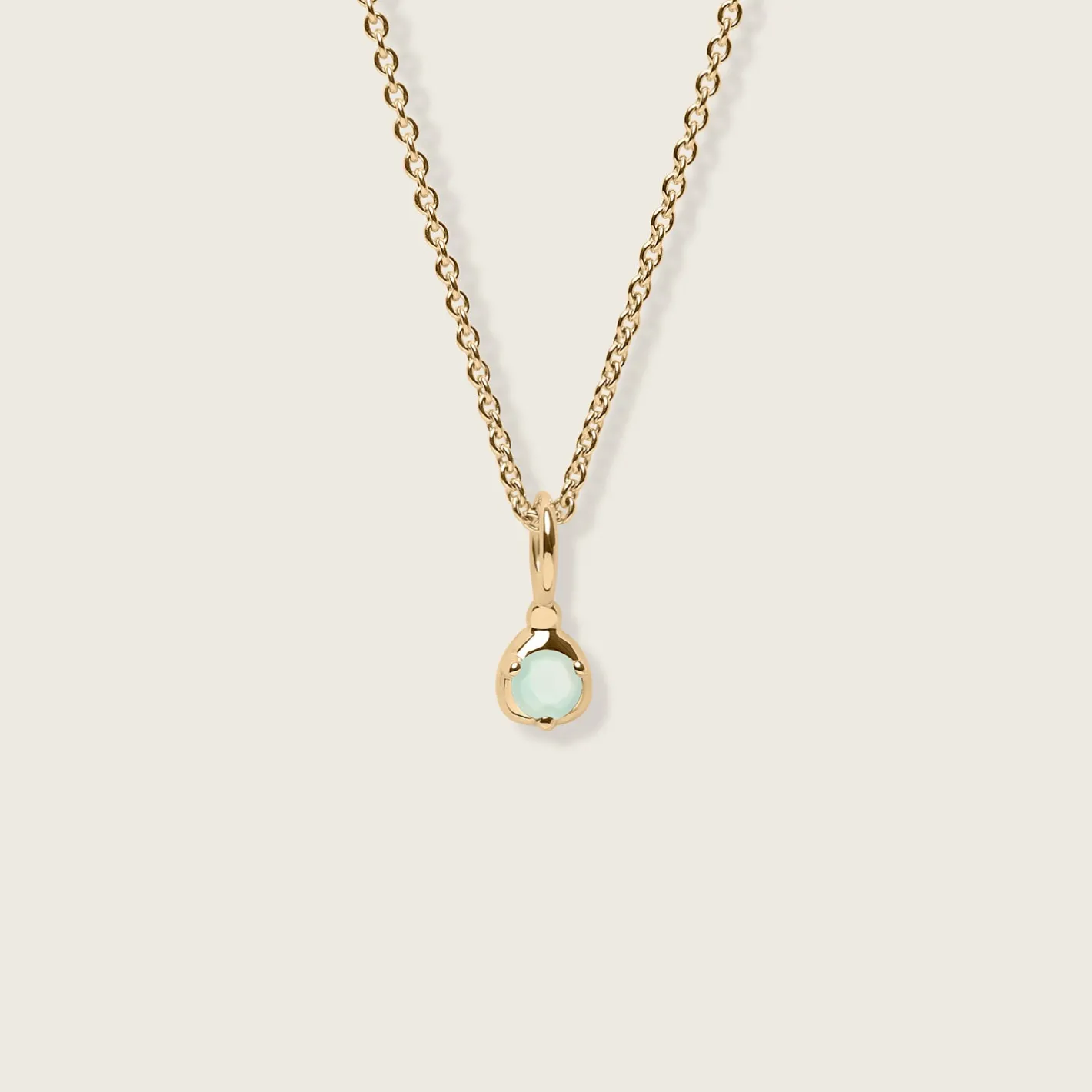 Cheap STILNEST Mini Birthstone Kette | 585 Gold