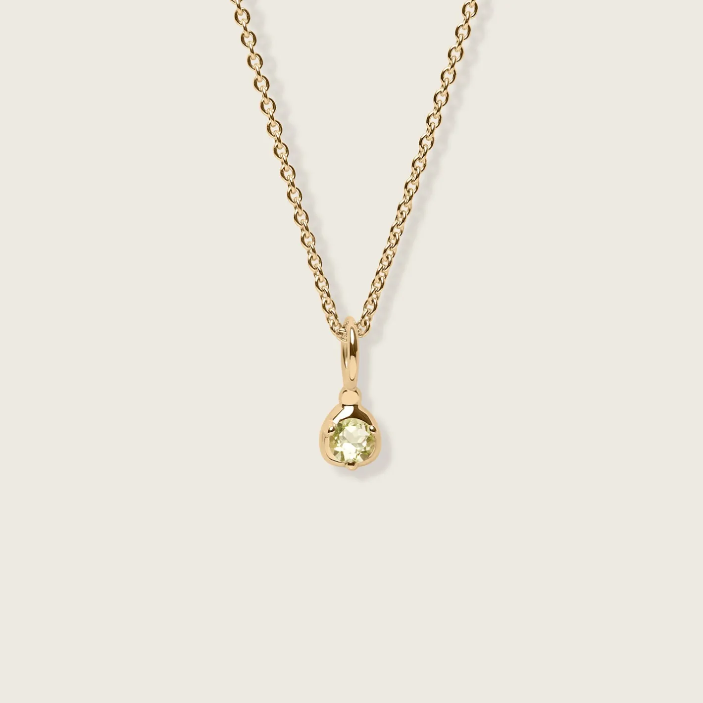 Cheap STILNEST Mini Birthstone Kette | 585 Gold