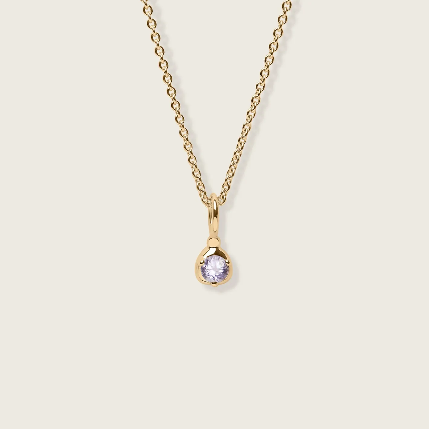 Cheap STILNEST Mini Birthstone Kette | 585 Gold