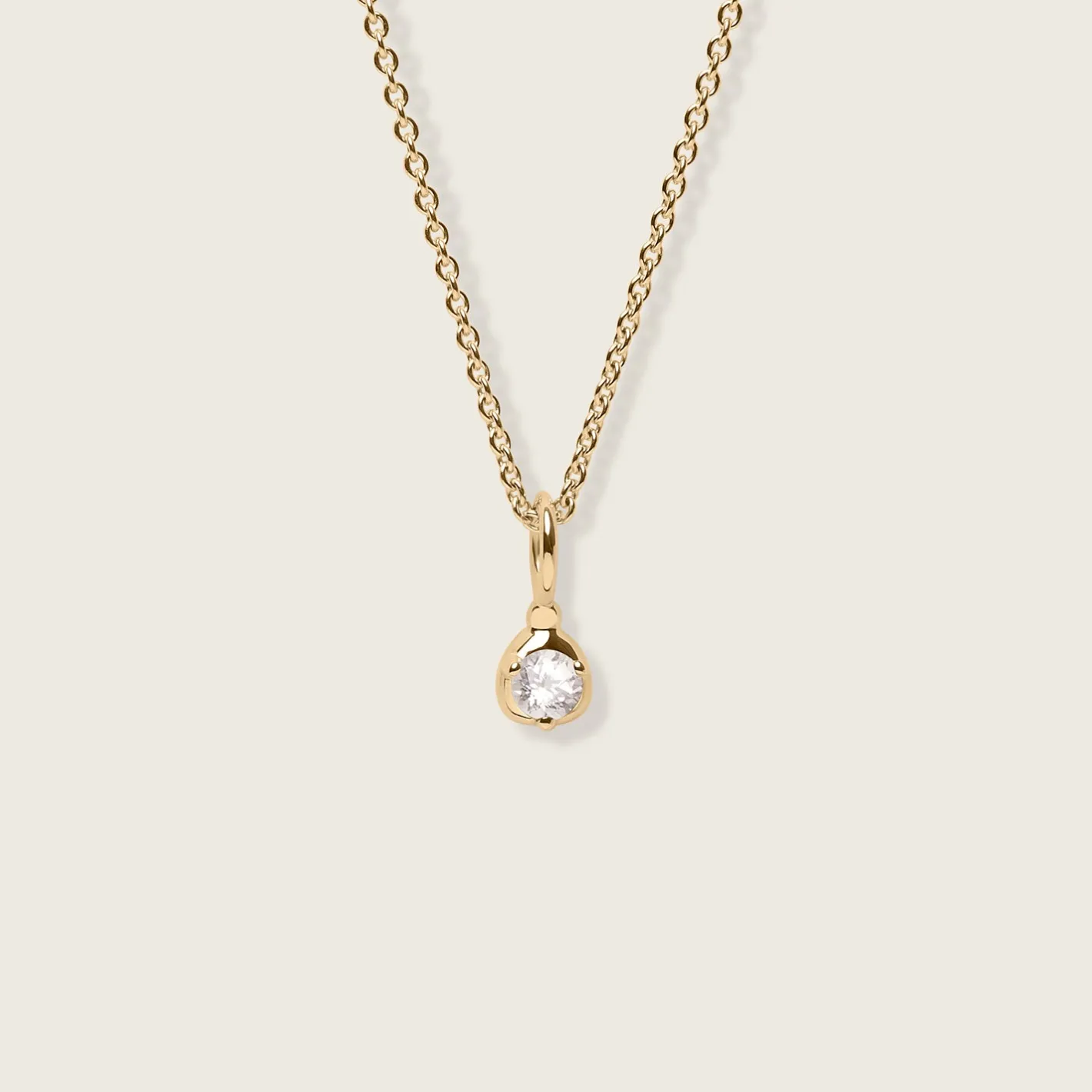 Cheap STILNEST Mini Birthstone Kette | 585 Gold