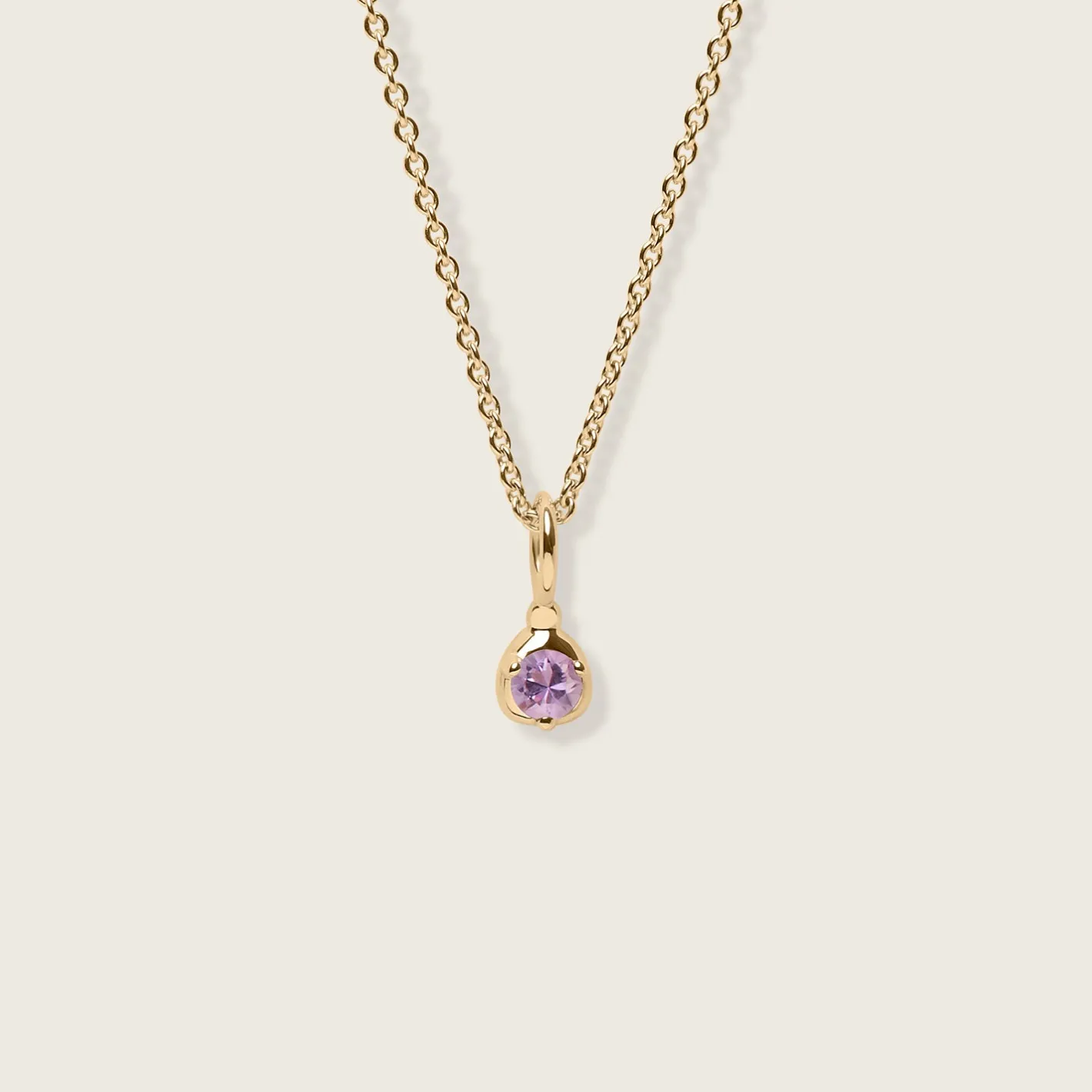 Cheap STILNEST Mini Birthstone Kette | 585 Gold