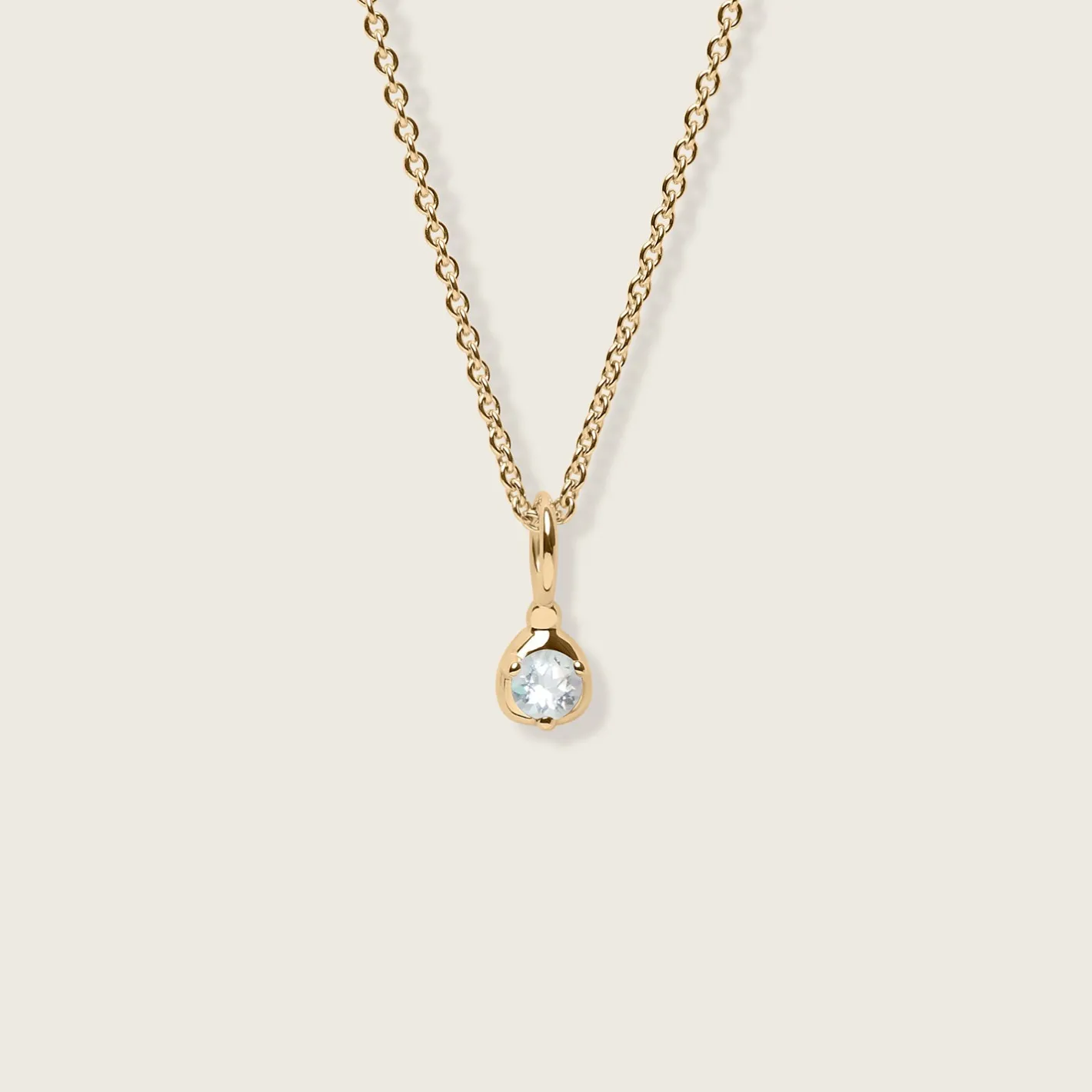 Cheap STILNEST Mini Birthstone Kette | 585 Gold