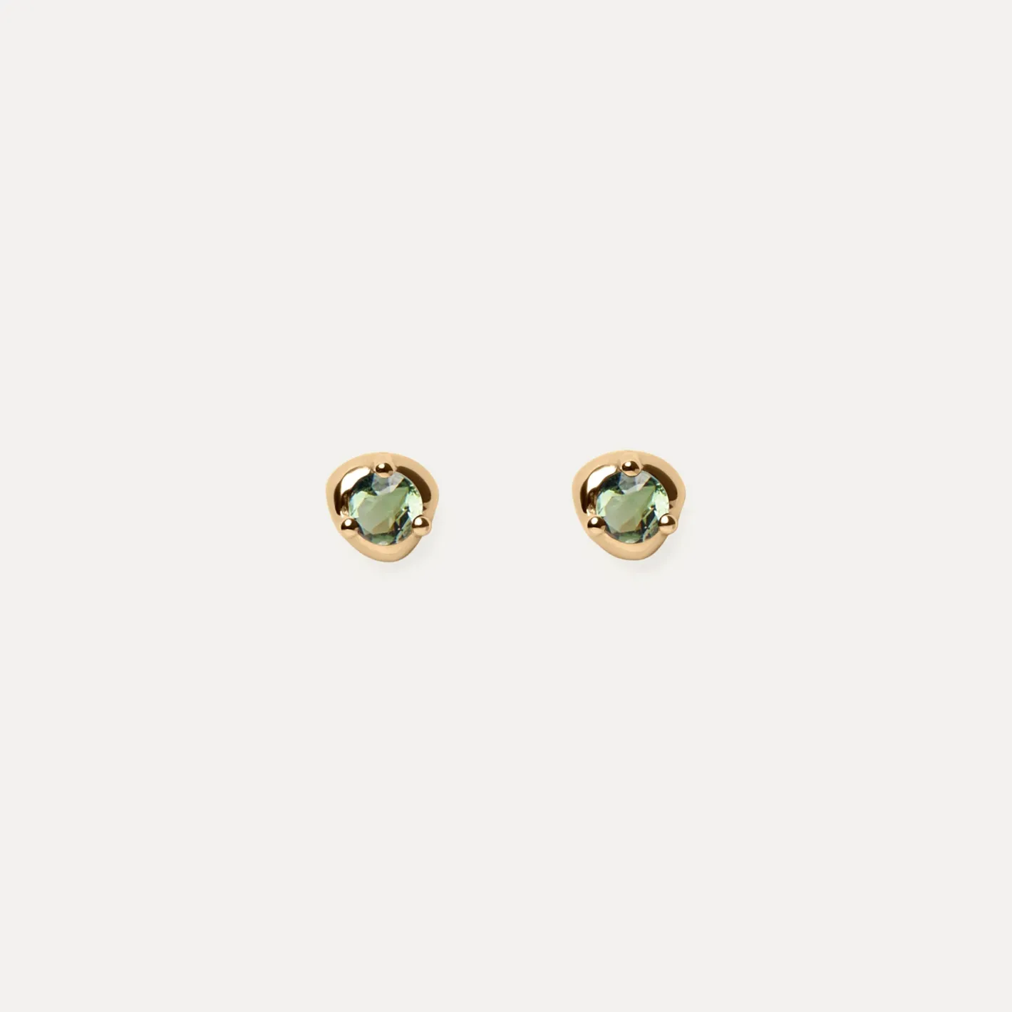 Shop STILNEST Mini Birthstone Ohrstecker Ohrringe | 585 Gold