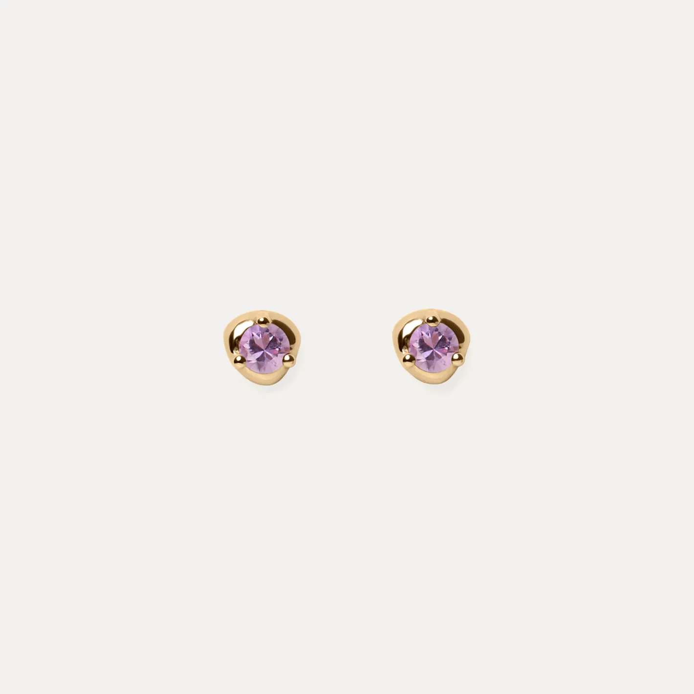 Shop STILNEST Mini Birthstone Ohrstecker Ohrringe | 585 Gold