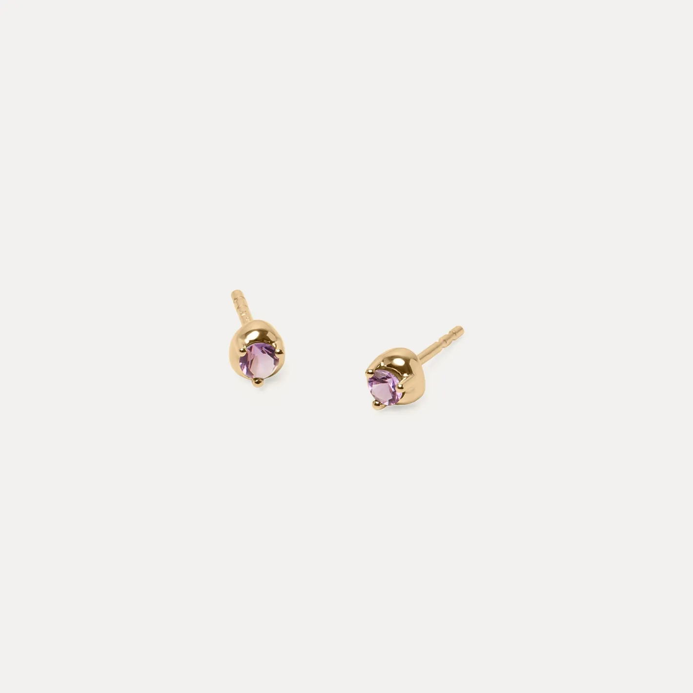 Shop STILNEST Mini Birthstone Ohrstecker Ohrringe | 585 Gold