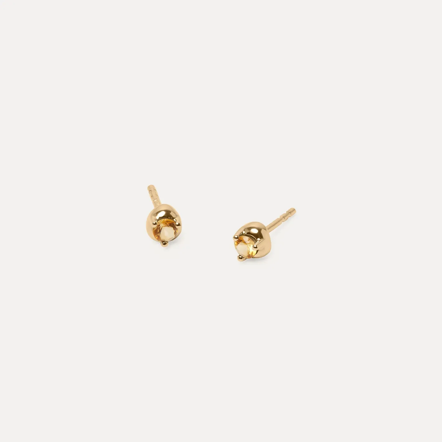 Shop STILNEST Mini Birthstone Ohrstecker Ohrringe | 585 Gold