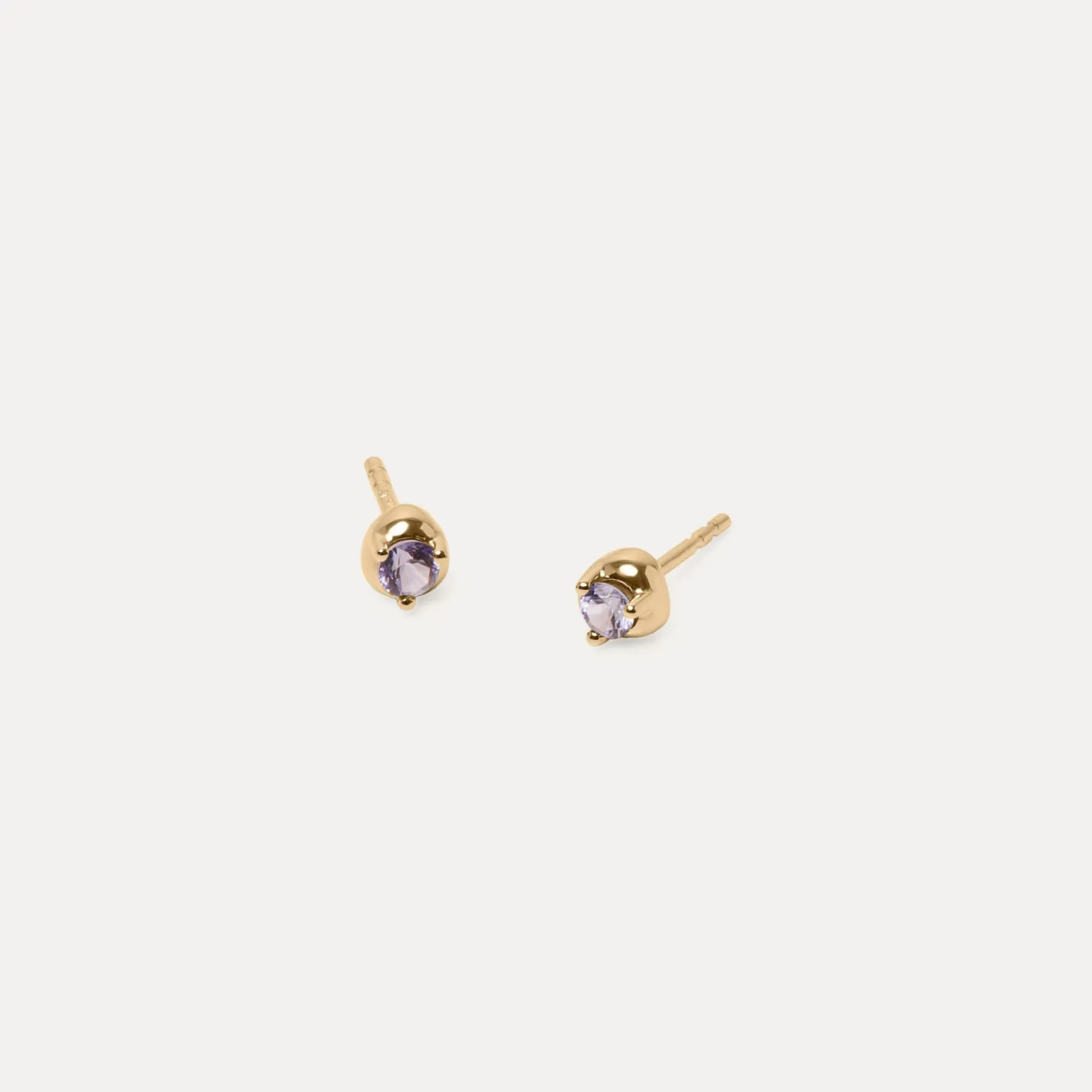 Shop STILNEST Mini Birthstone Ohrstecker Ohrringe | 585 Gold