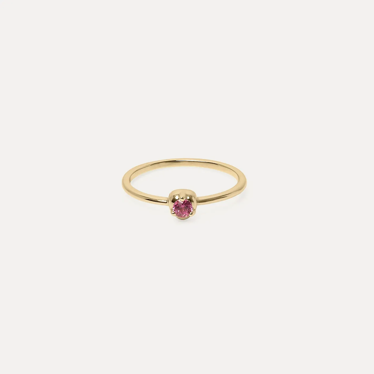 Shop STILNEST Mini Birthstone Ring | 585 Gold