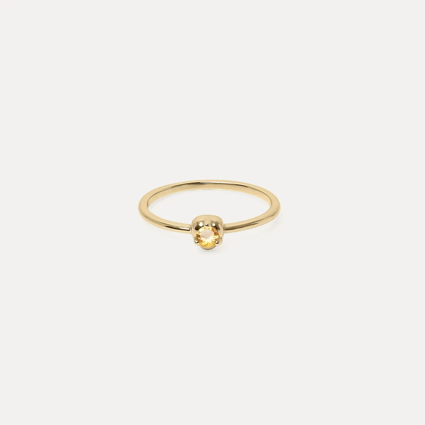 Shop STILNEST Mini Birthstone Ring | 585 Gold