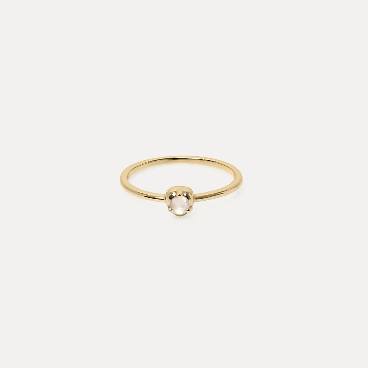 Shop STILNEST Mini Birthstone Ring | 585 Gold