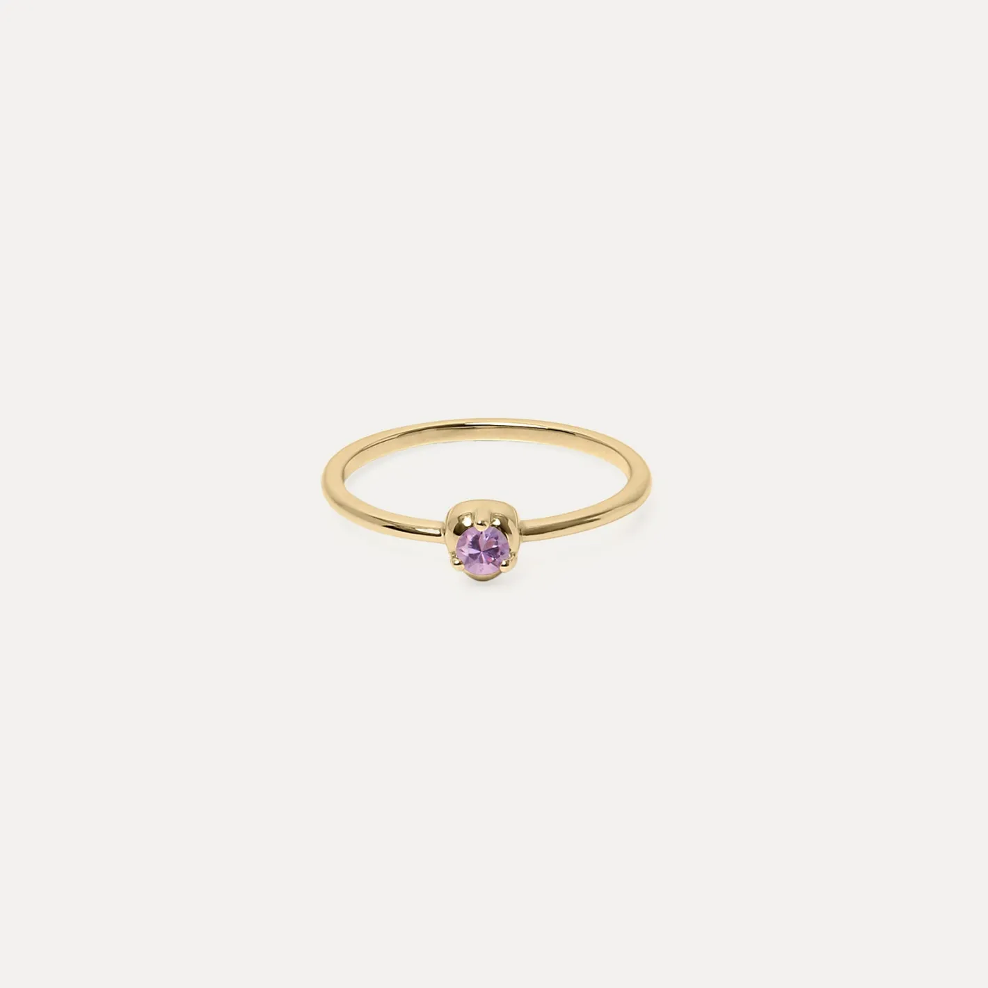 Shop STILNEST Mini Birthstone Ring | 585 Gold