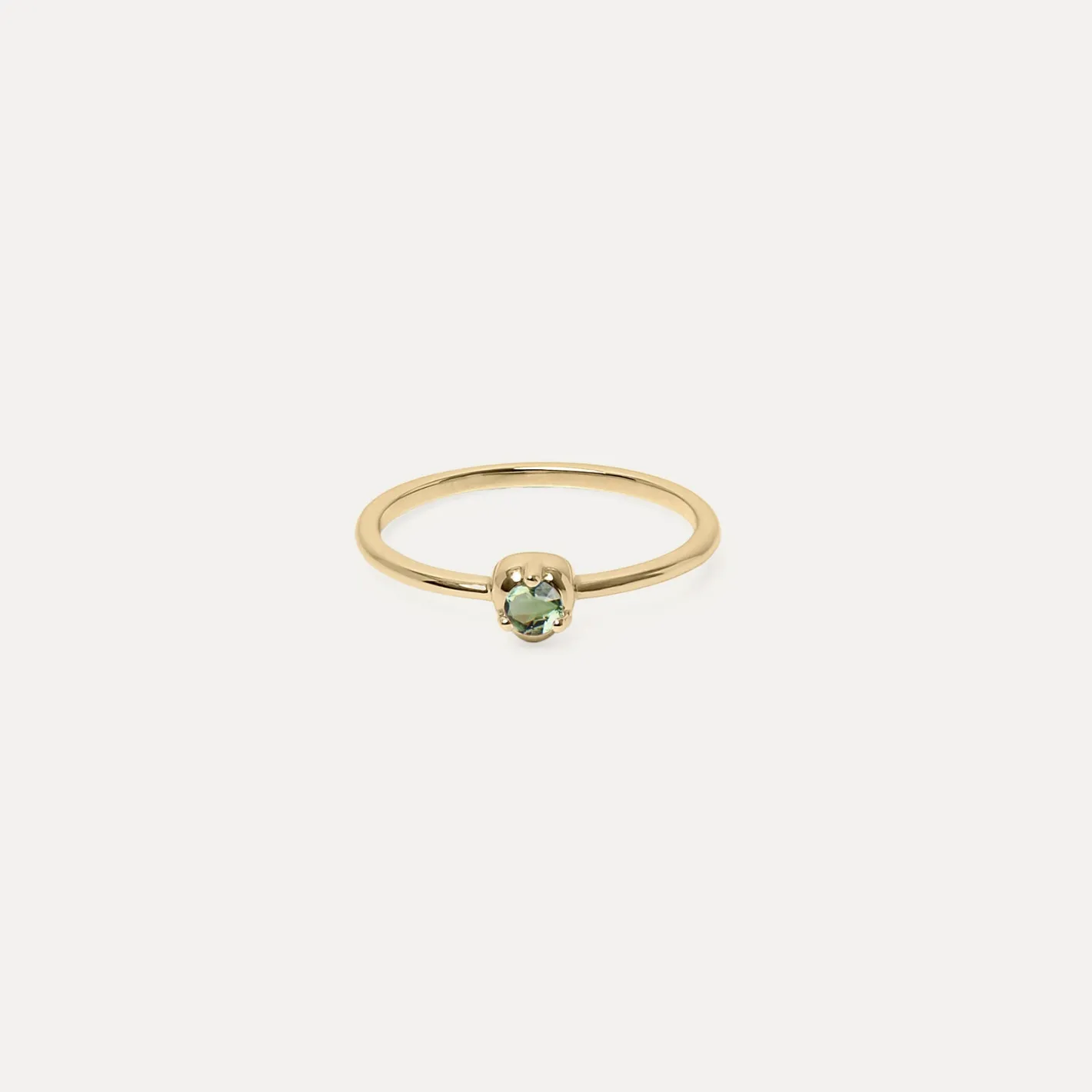 Shop STILNEST Mini Birthstone Ring | 585 Gold