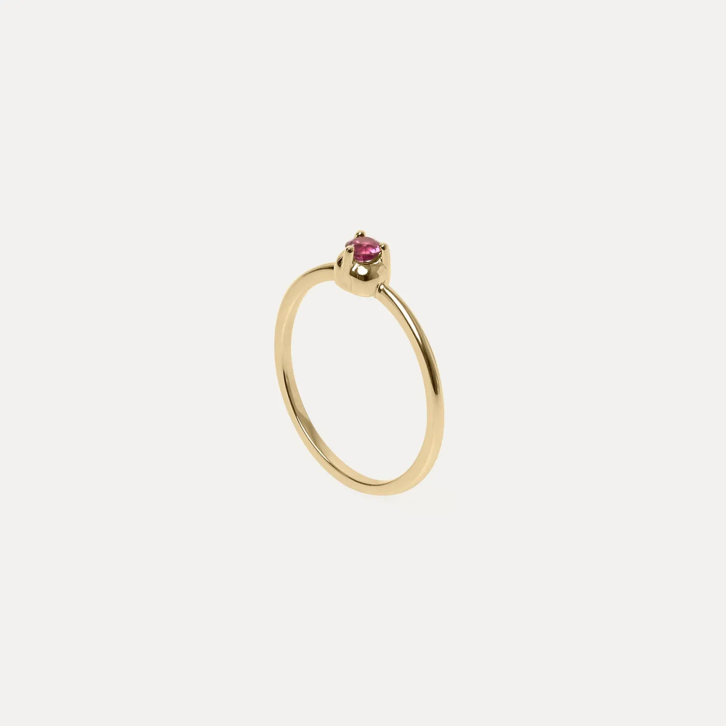 Shop STILNEST Mini Birthstone Ring | 585 Gold