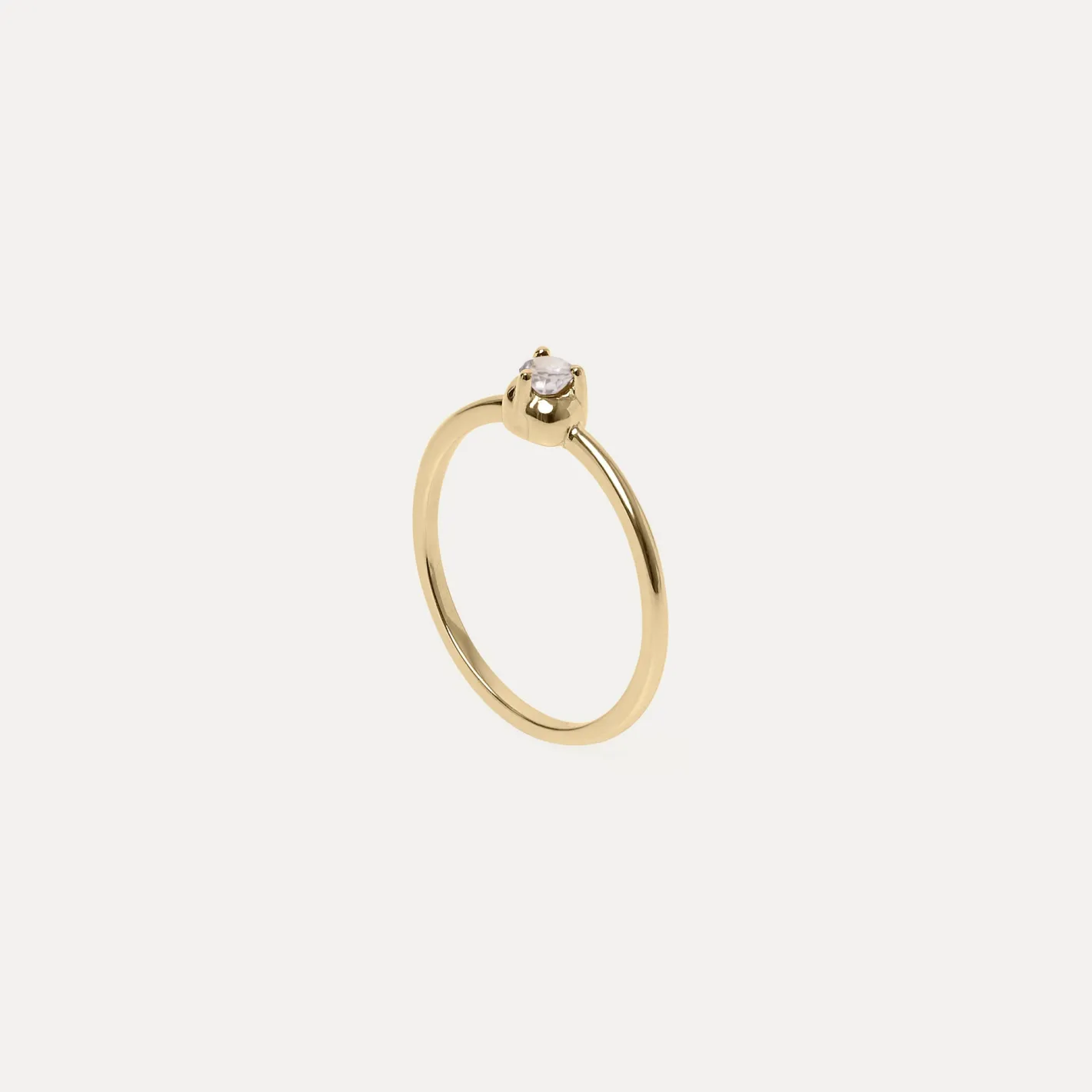 Shop STILNEST Mini Birthstone Ring | 585 Gold