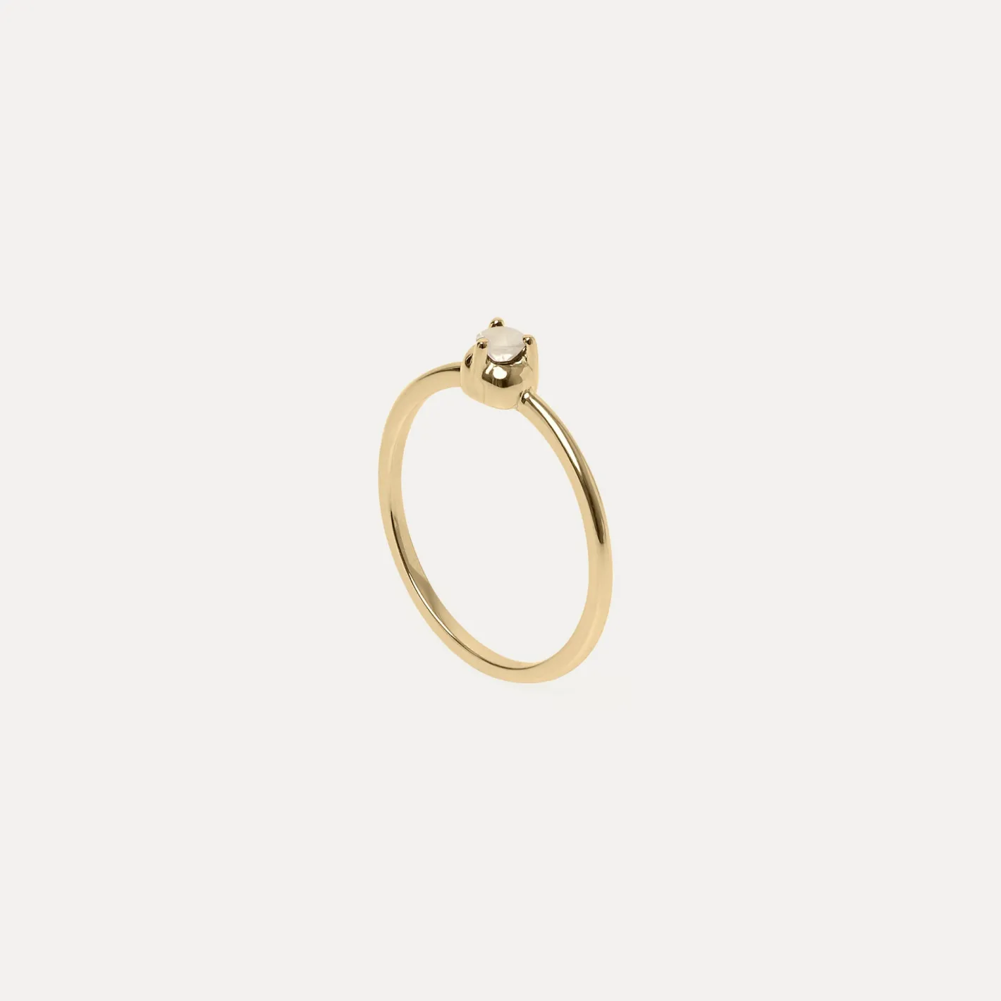 Shop STILNEST Mini Birthstone Ring | 585 Gold