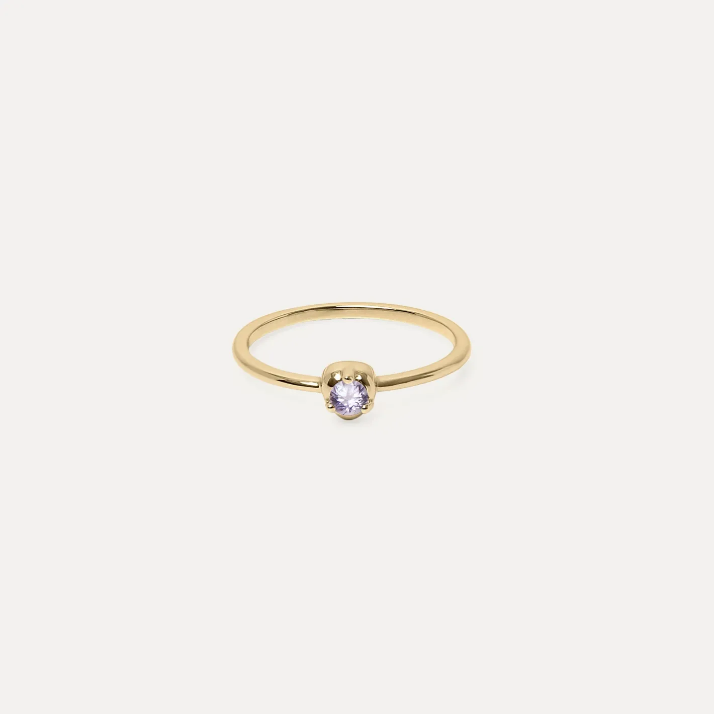 Shop STILNEST Mini Birthstone Ring | 585 Gold