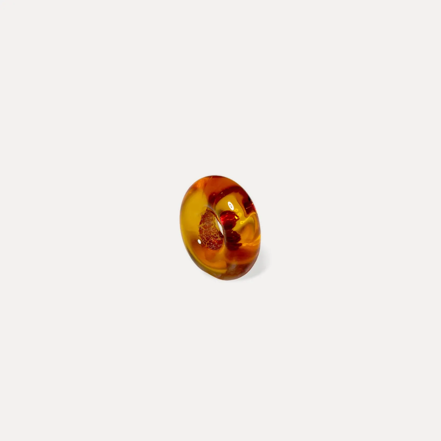 Outlet STILNEST Mini Murano Glas Dotted Karamell - Single