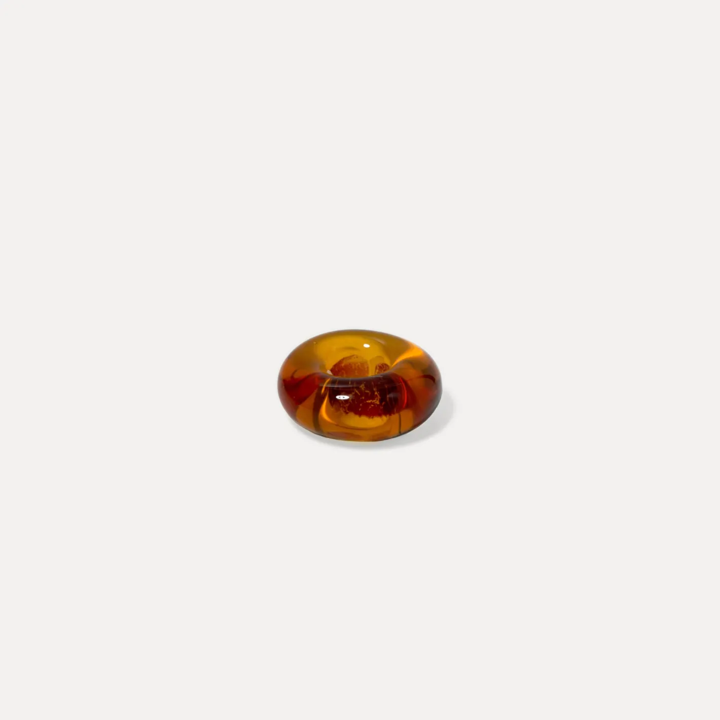 Outlet STILNEST Mini Murano Glas Dotted Karamell - Single