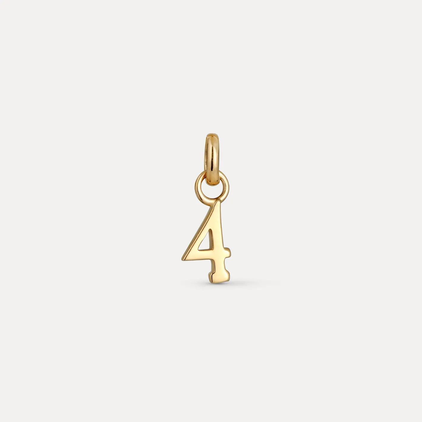 Sale STILNEST Mini Number Anhänger | 585 Gold