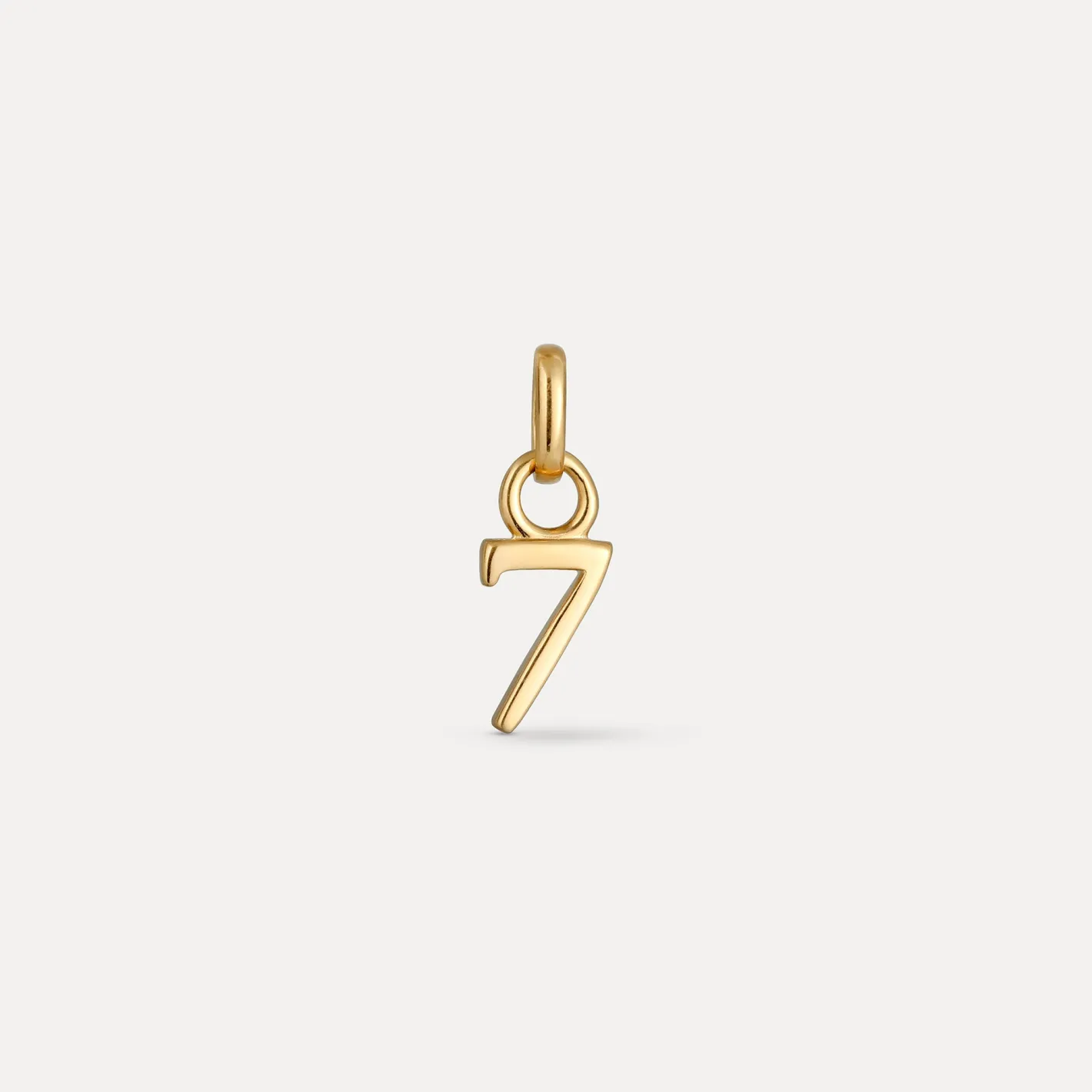Sale STILNEST Mini Number Anhänger | 585 Gold